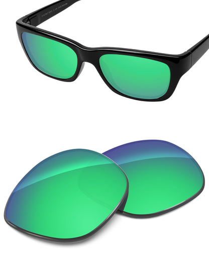 Emerald Green FlashMirror™-Non-Polarized