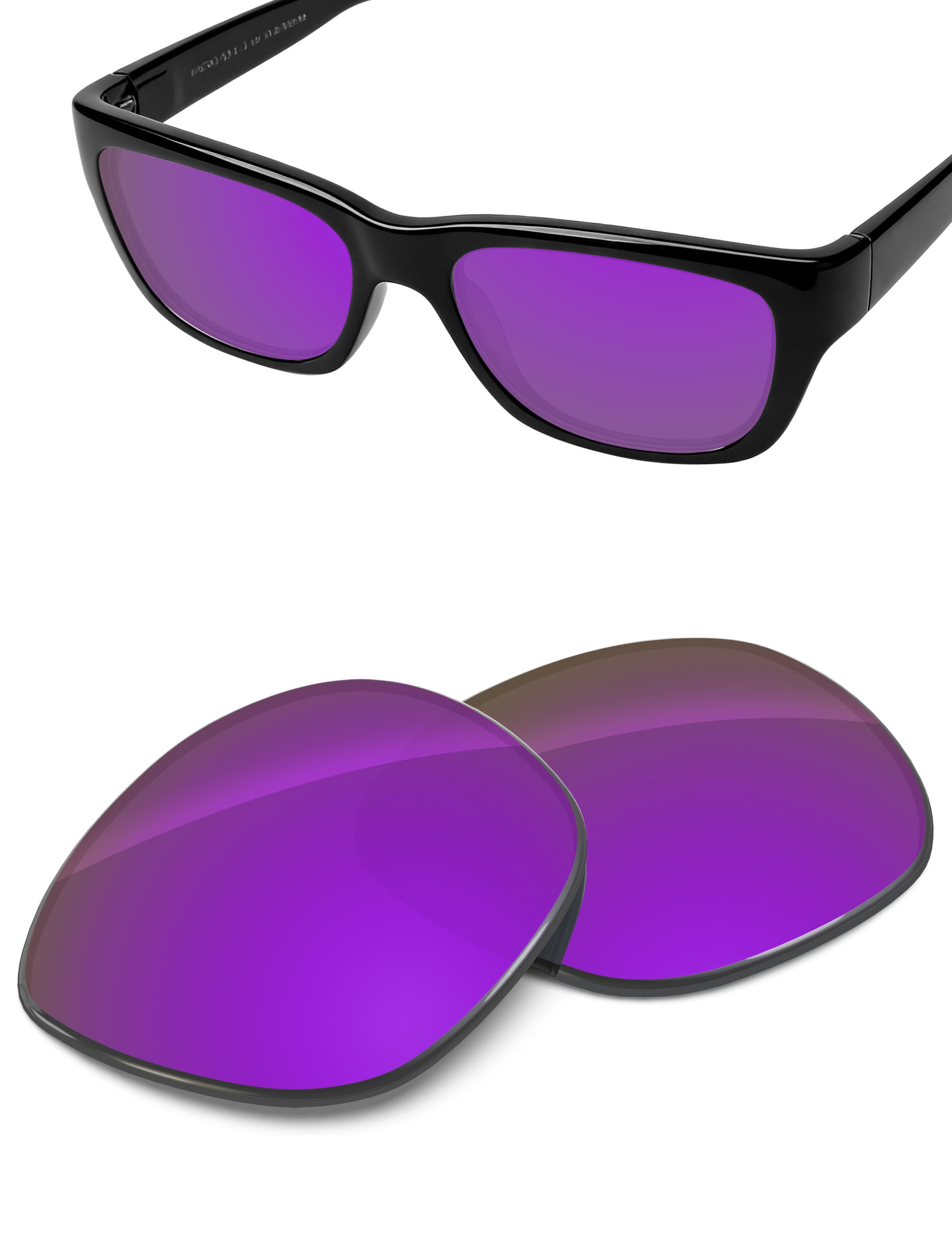 Plum Purple FlashMirror™-Non-Polarized
