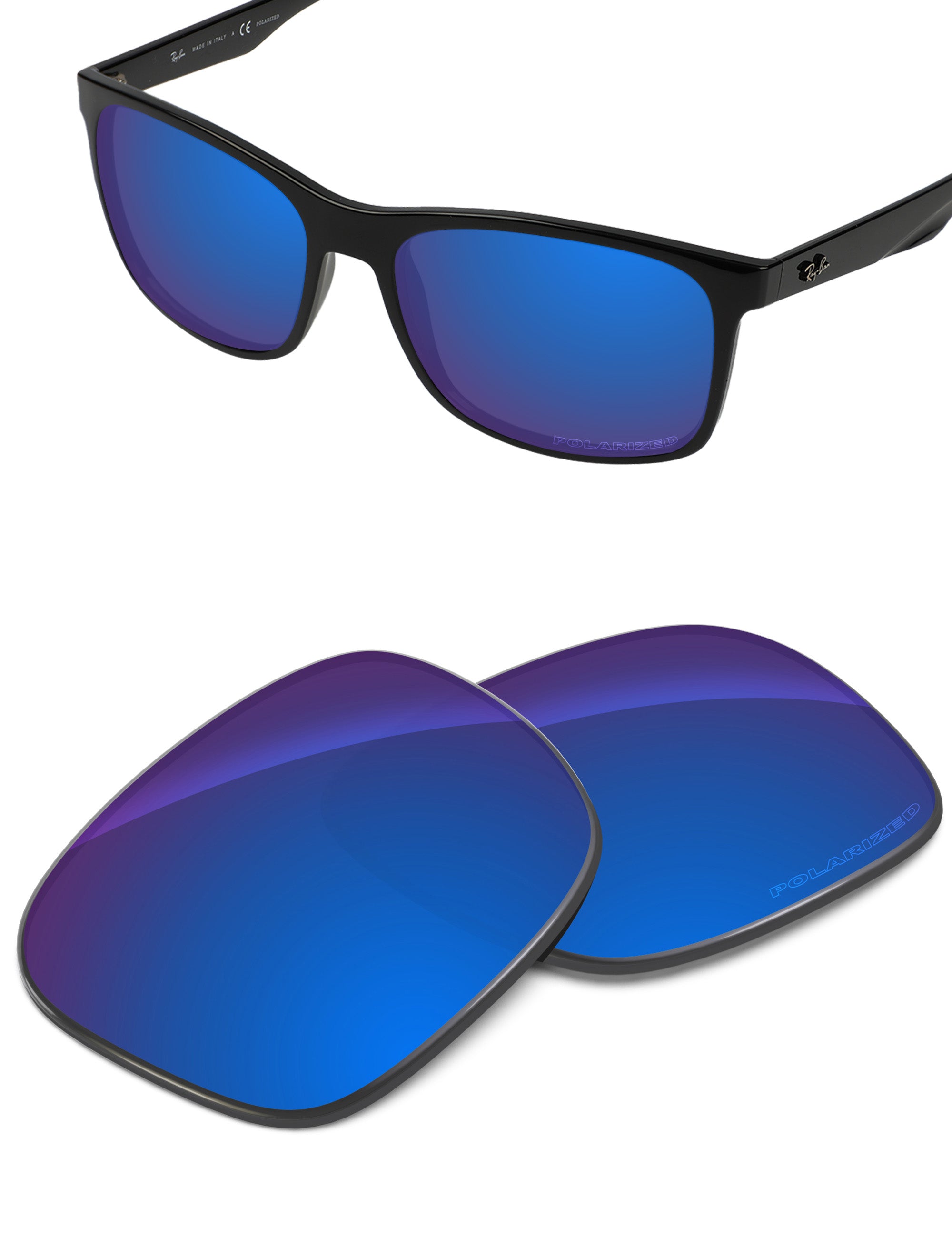 Sapphire Blue FlashMirror™-Polarized