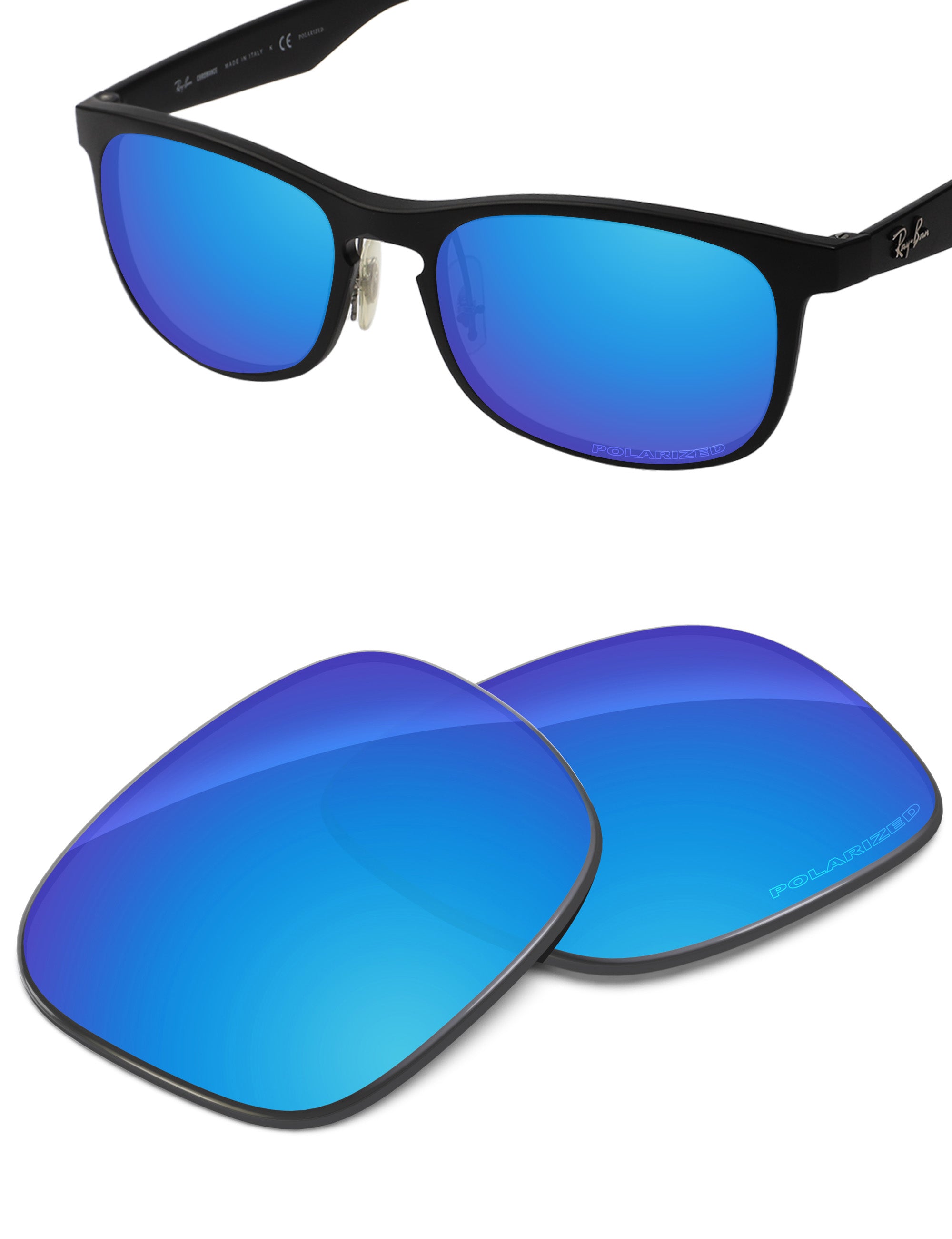 Sky Blue FlashMirror™-Polarized