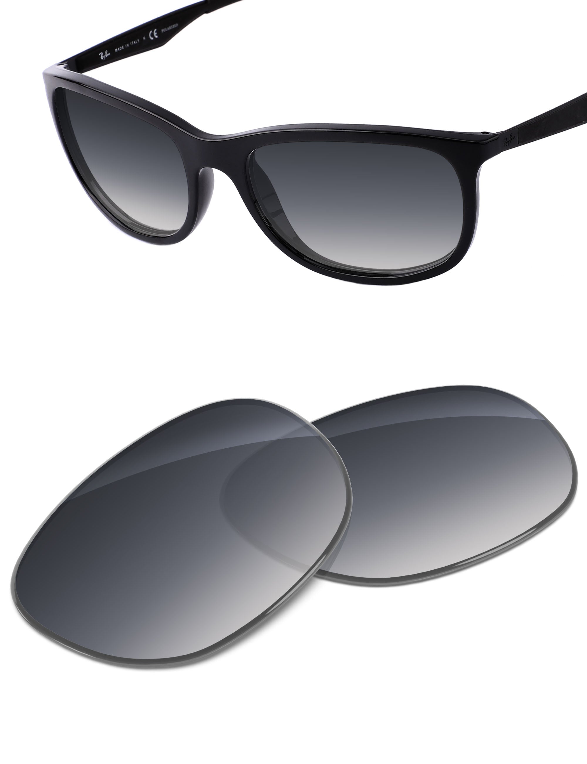 Gray Gradient-Non-Polarized