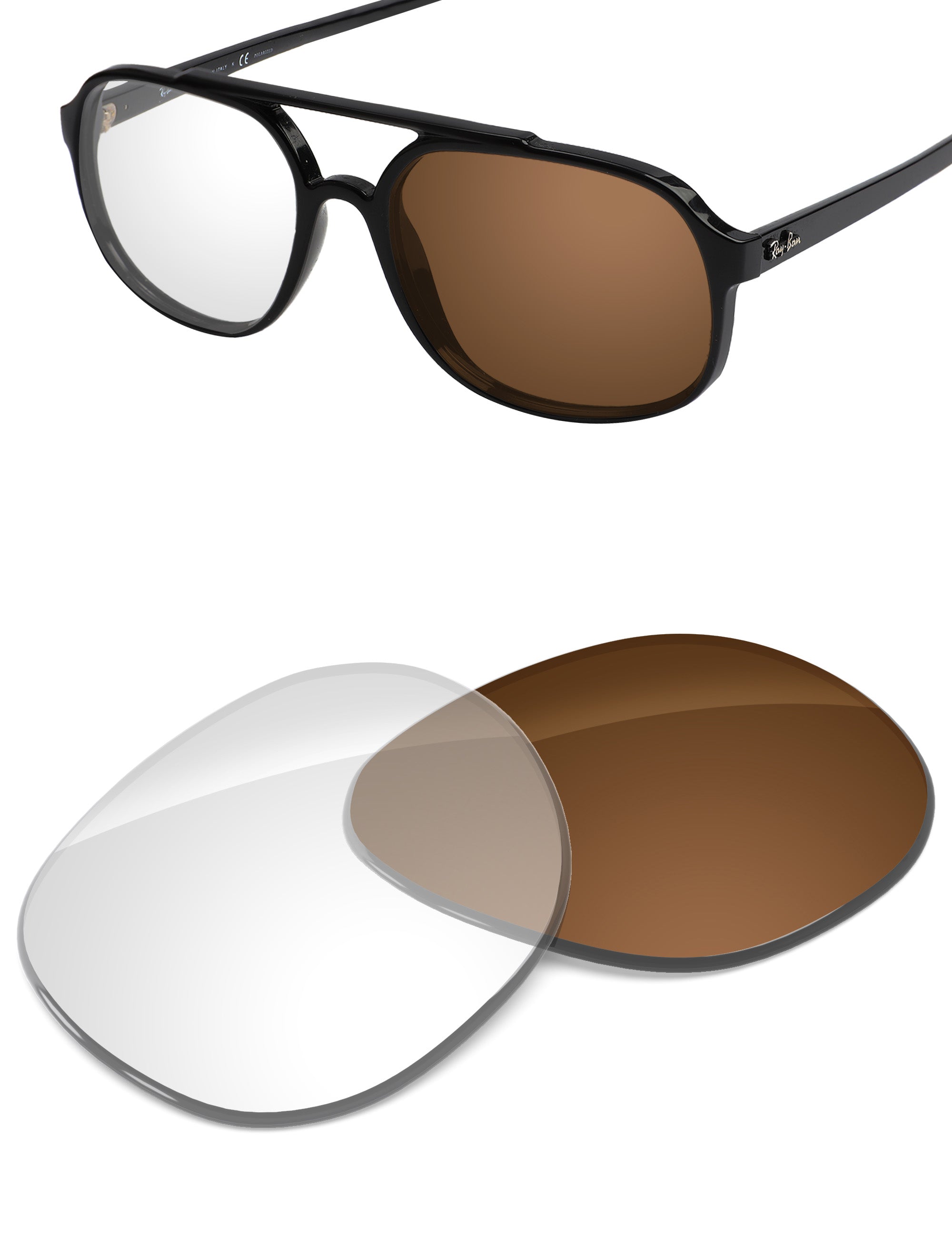 Adapt Brown Photochromic Blue Light Blocking-Non-Polarized