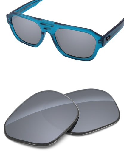 Silver Metallic FlashMirror™-Non-Polarized