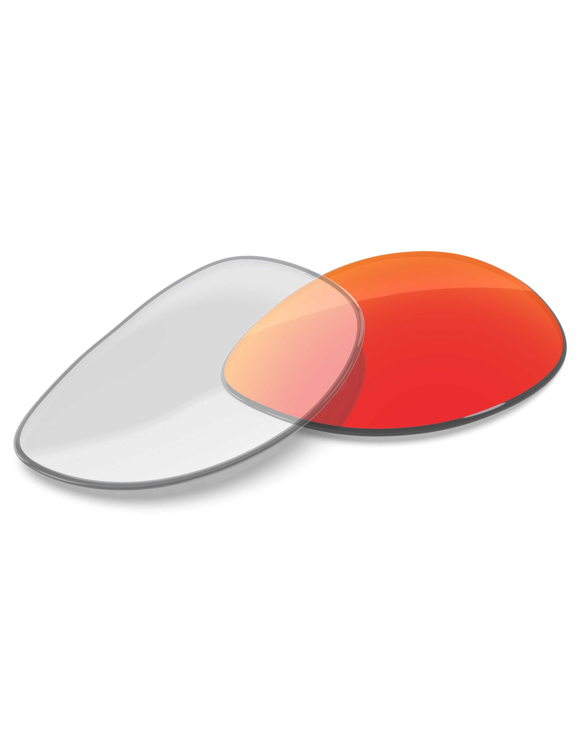 Fire Red FlashMirror™ Photochromic-Non-Polarized