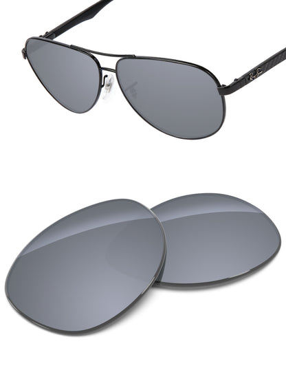 Silver Metallic FlashMirror™-Non-Polarized