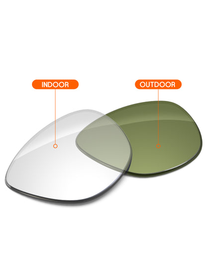 Adapt Green Photochromic Blue Light Blocking-Non-Polarized
