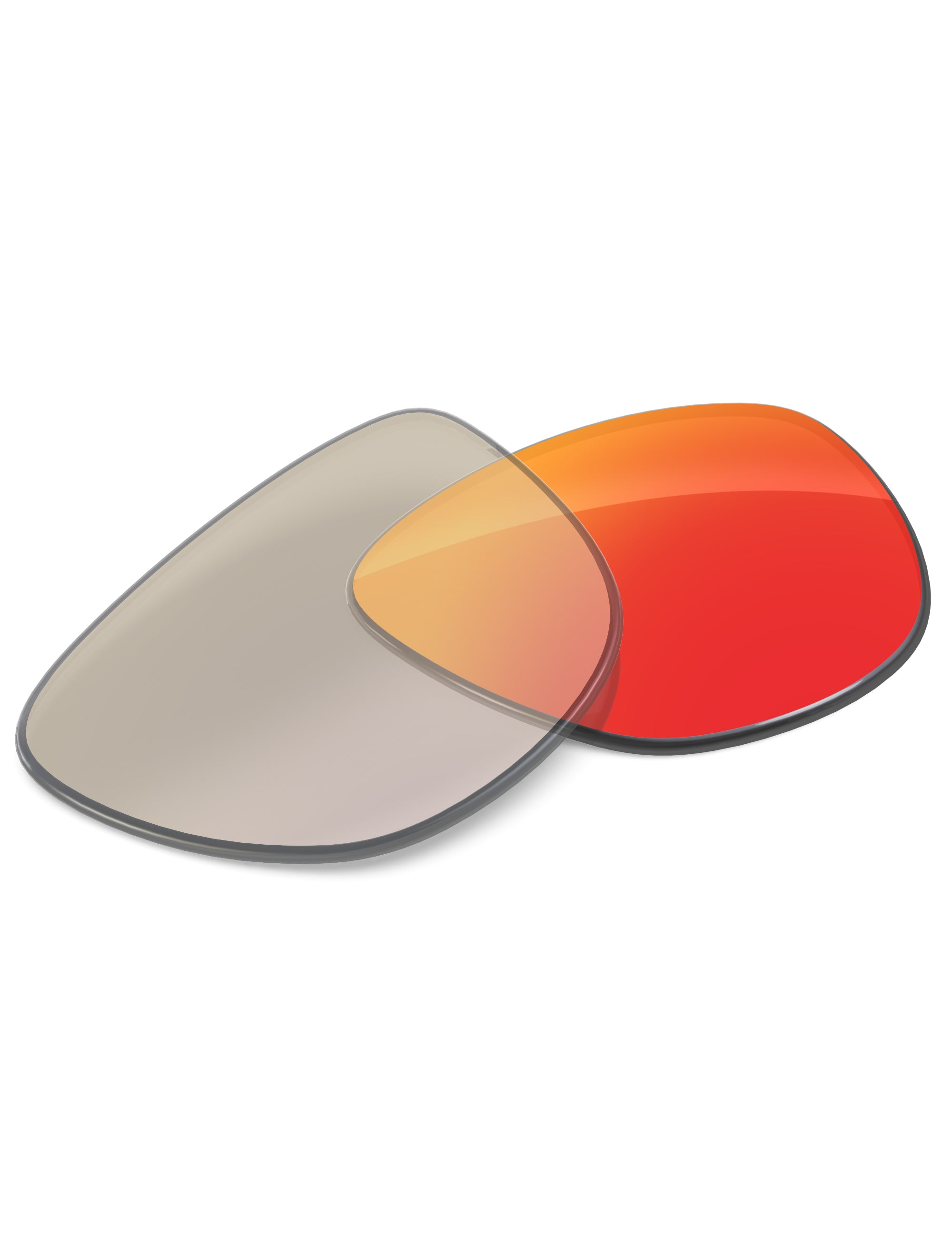 Fire Red FlashMirror™ Photochromic-Non-Polarized