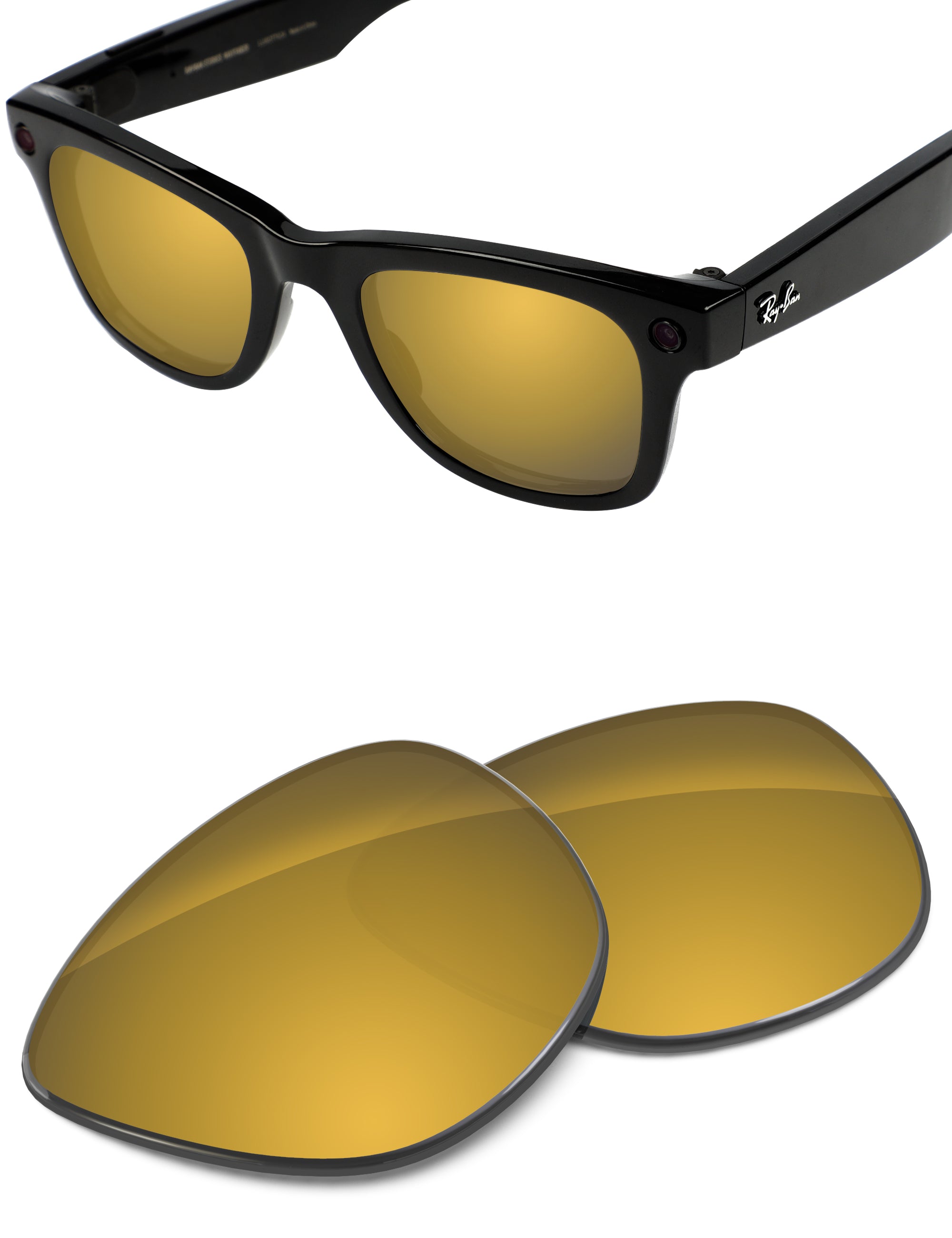 Tungsten Gold FlashMirror™-Non-Polarized