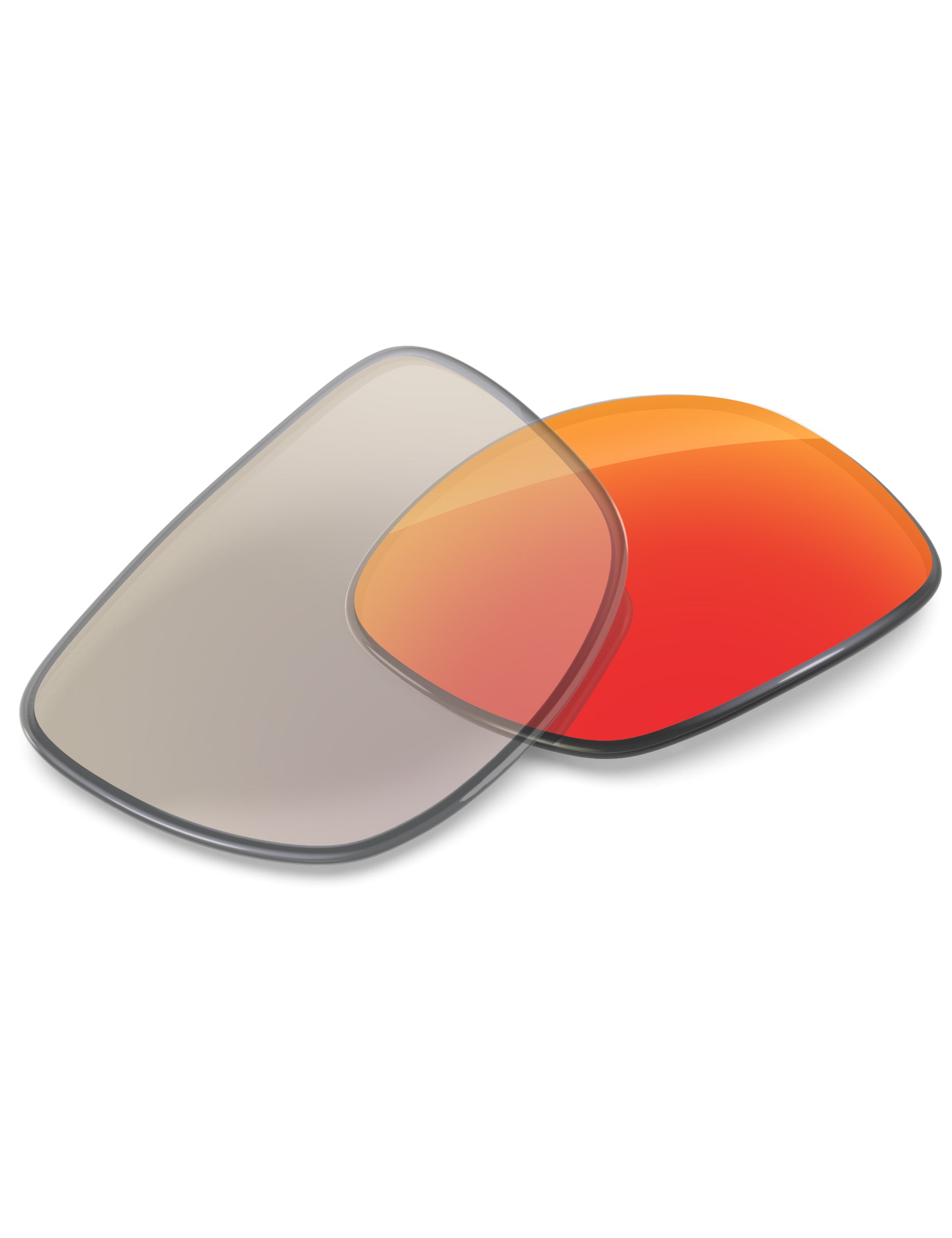 Fire Red FlashMirror™ Photochromic-Non-Polarized