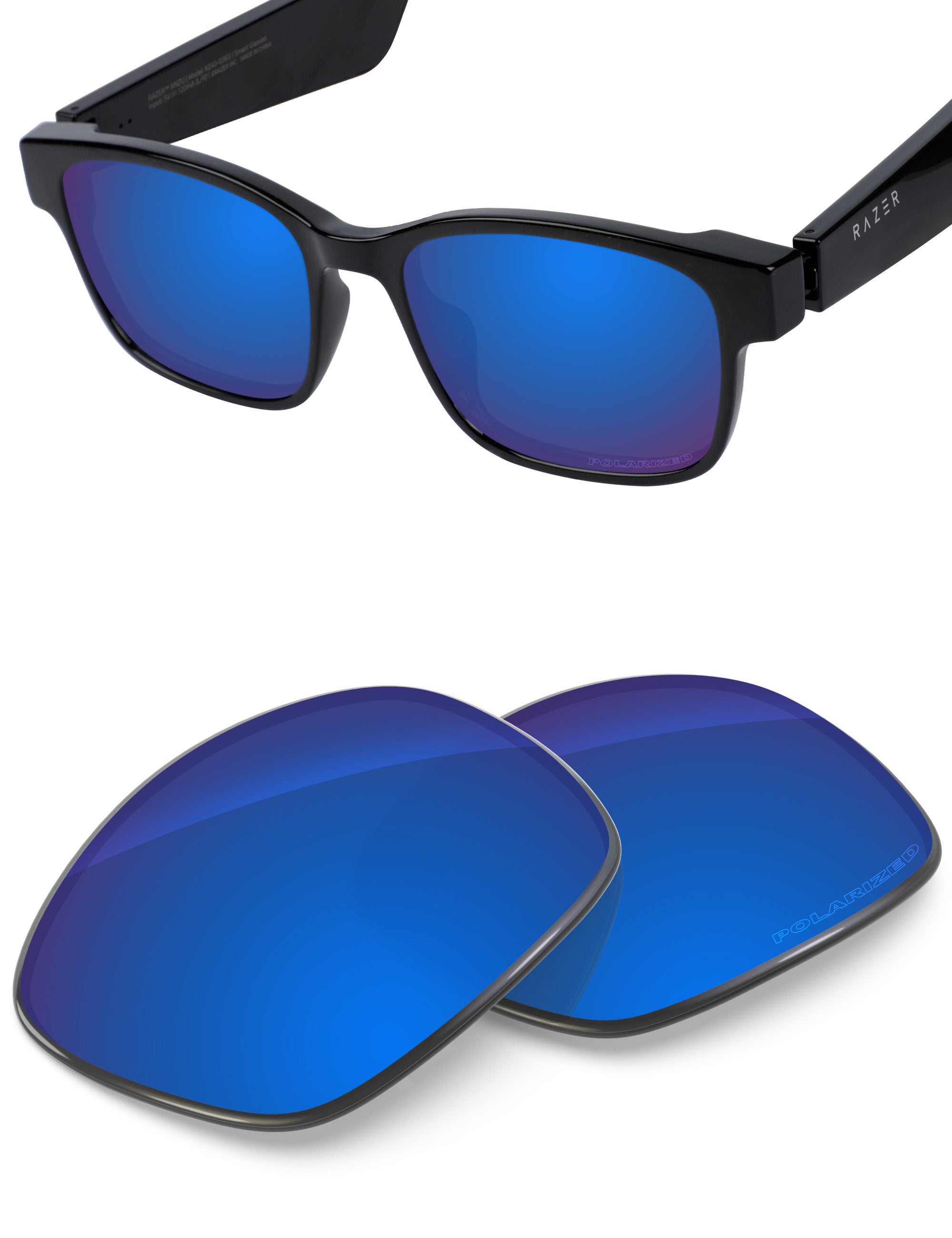 Sapphire Blue FlashMirror™-Polarized
