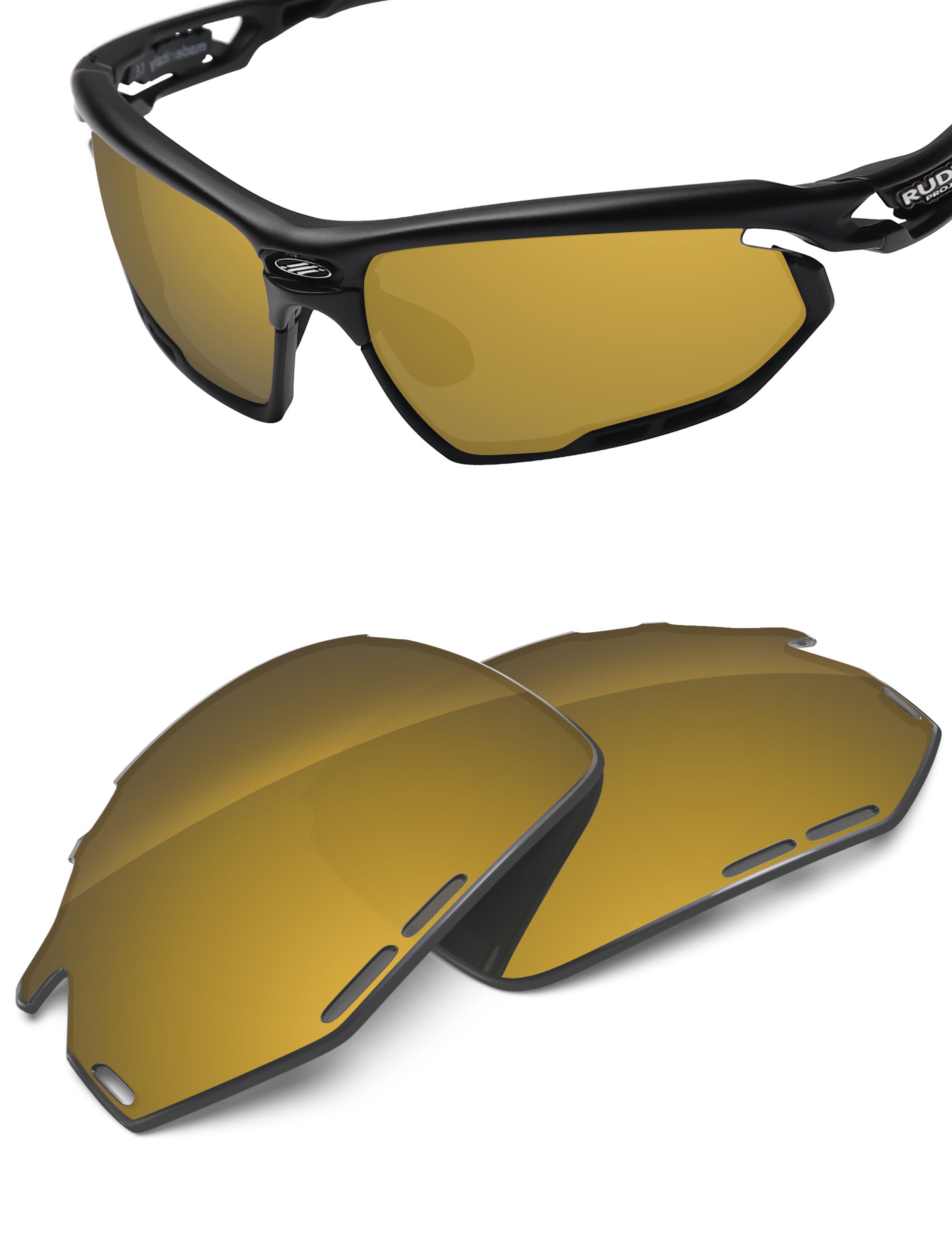 Tungsten Gold FlashMirror™-Non-Polarized