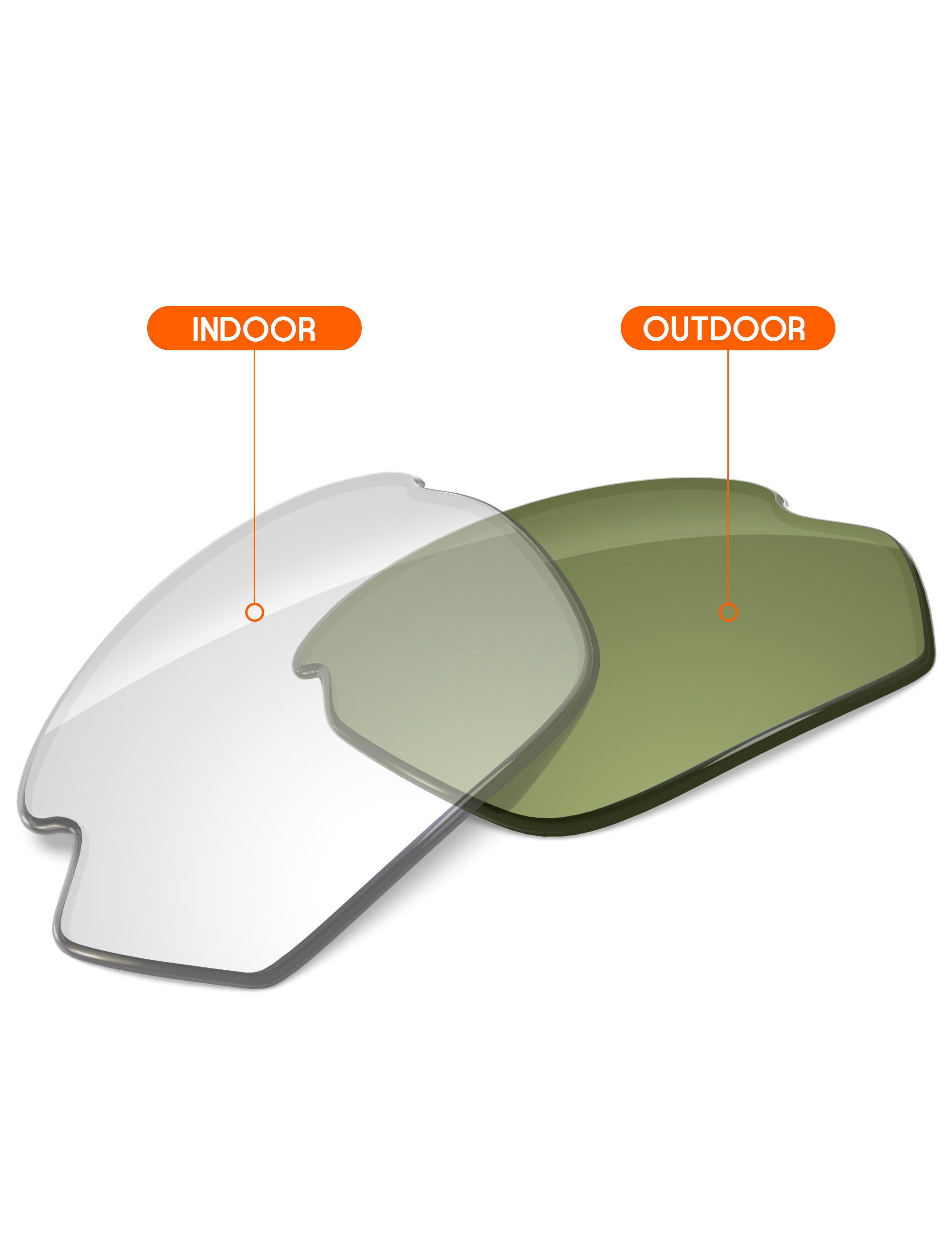 Adapt Green Photochromic Blue Light Blocking-Non-Polarized