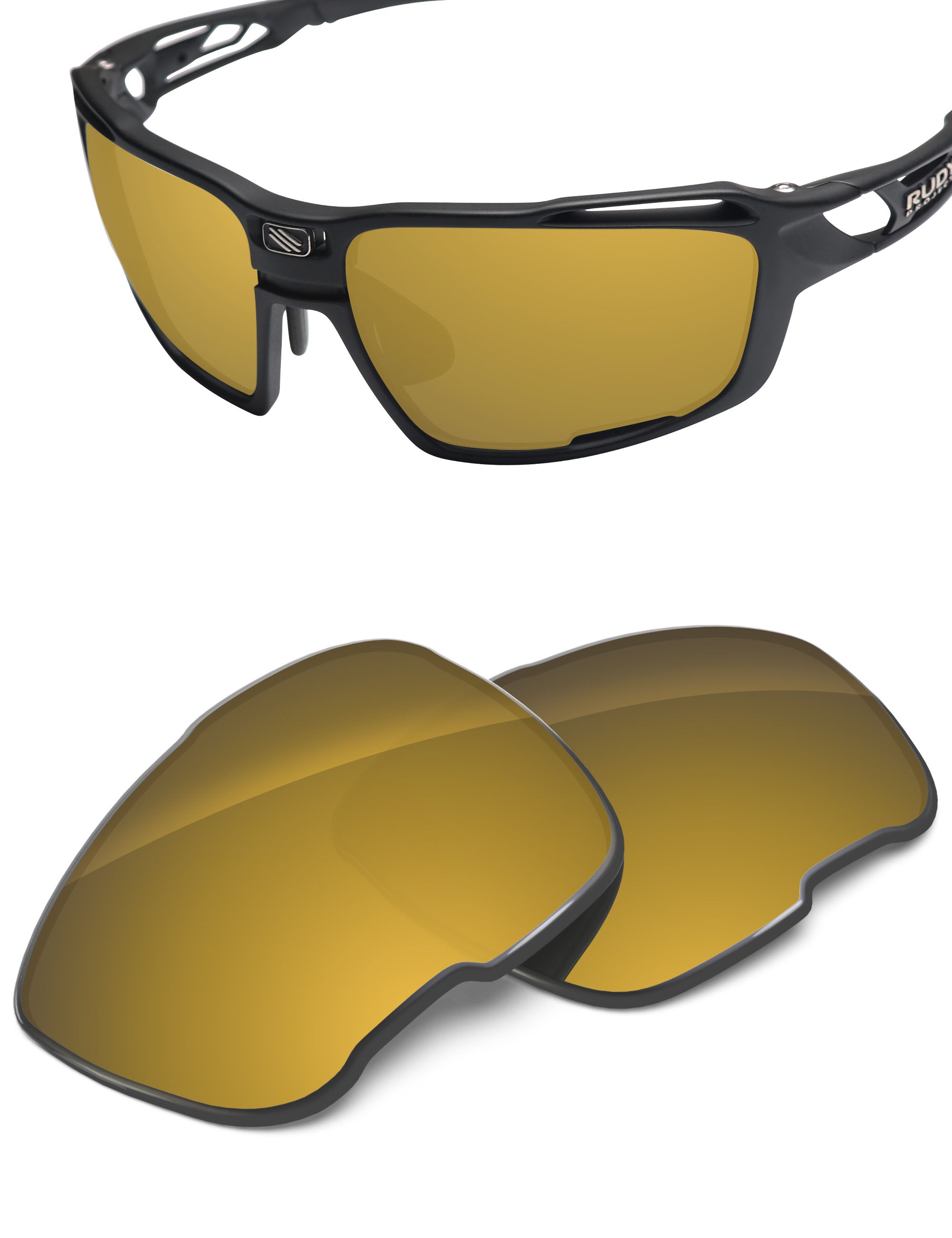 Tungsten Gold FlashMirror™-Non-Polarized