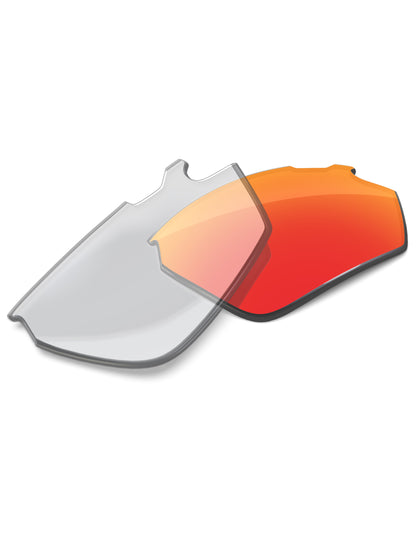 Fire Red FlashMirror™ Photochromic-Non-Polarized