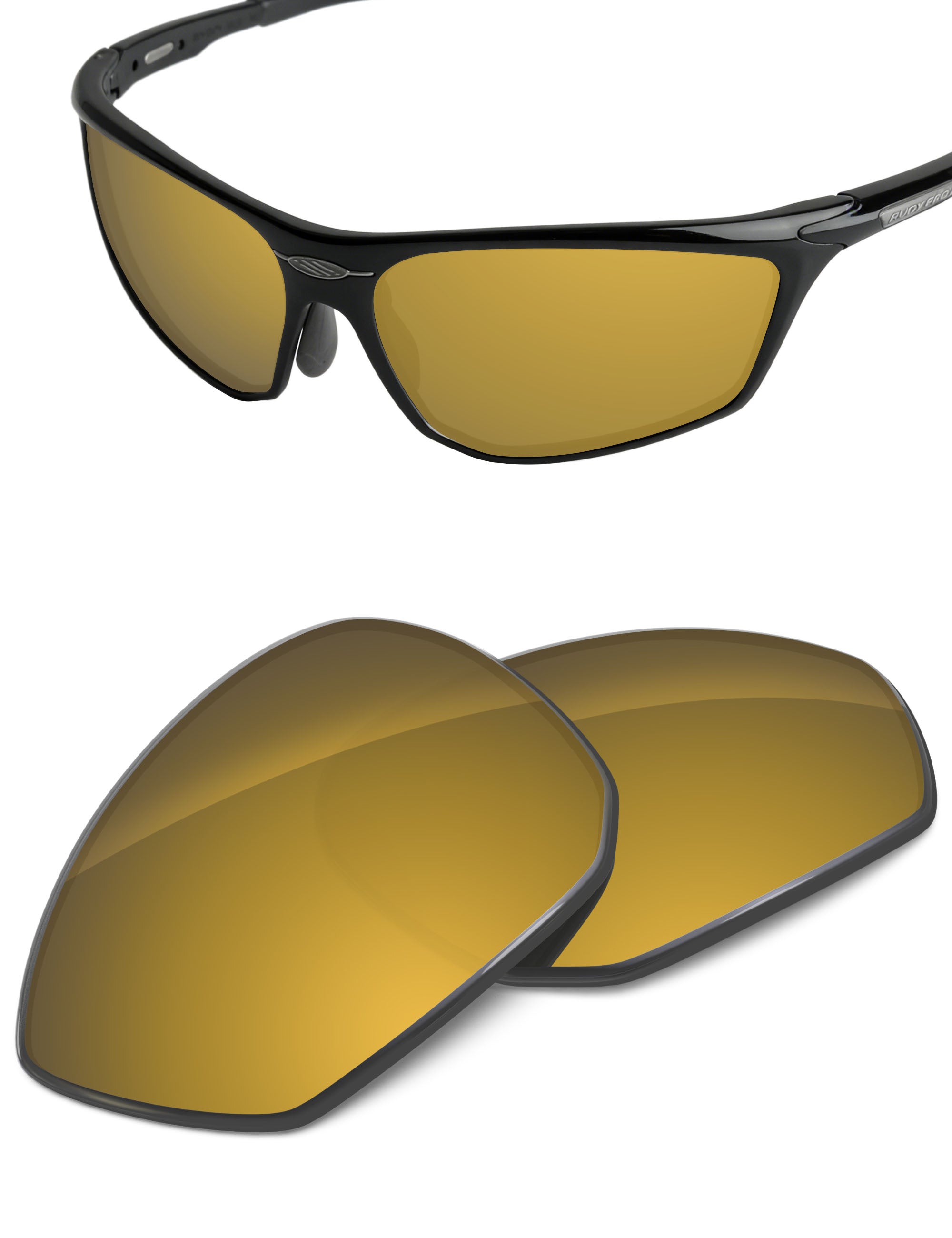 Tungsten Gold FlashMirror™-Non-Polarized