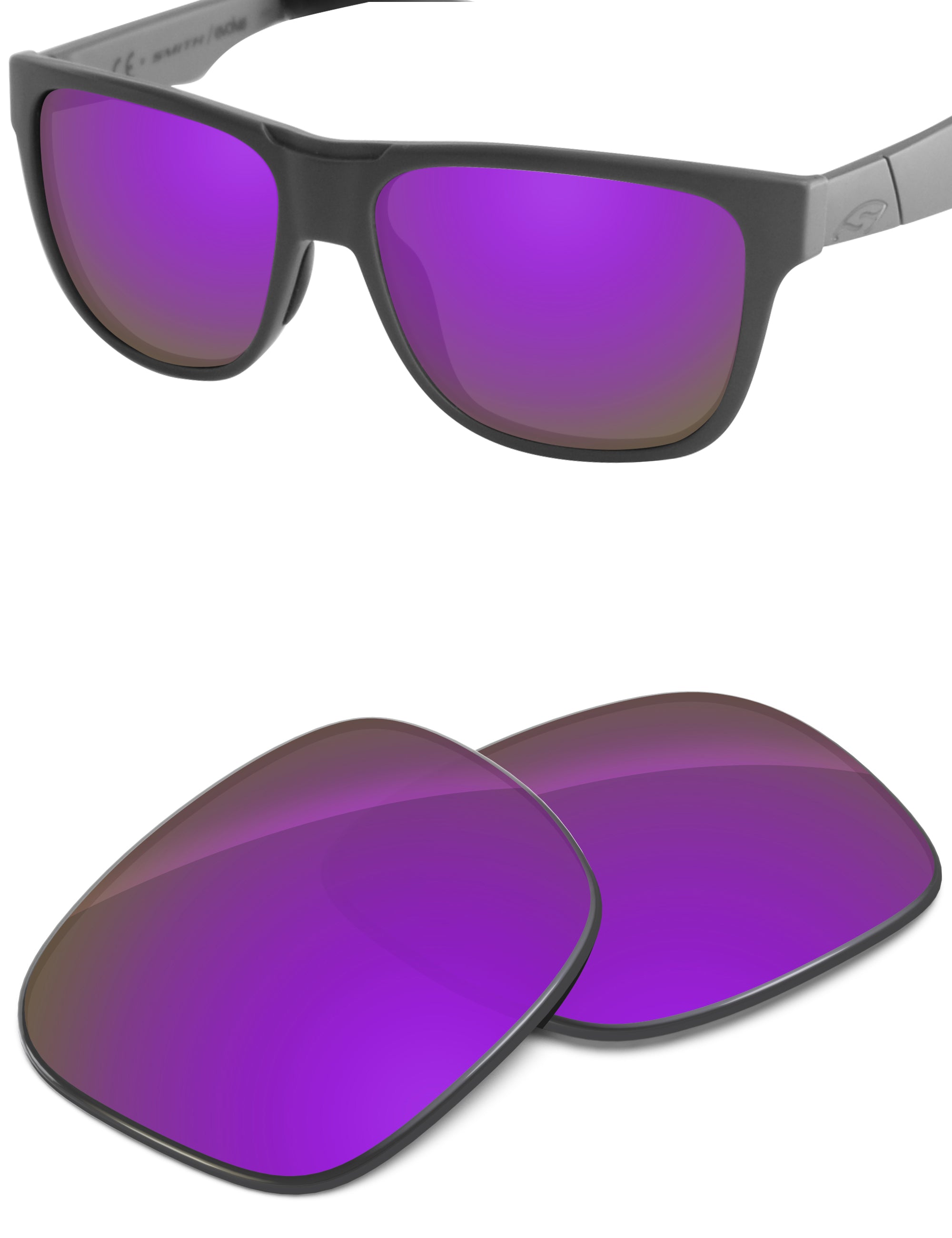 Plum Purple FlashMirror™-Non-Polarized