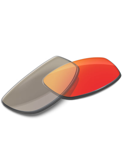 Fire Red FlashMirror™ Photochromic-Non-Polarized