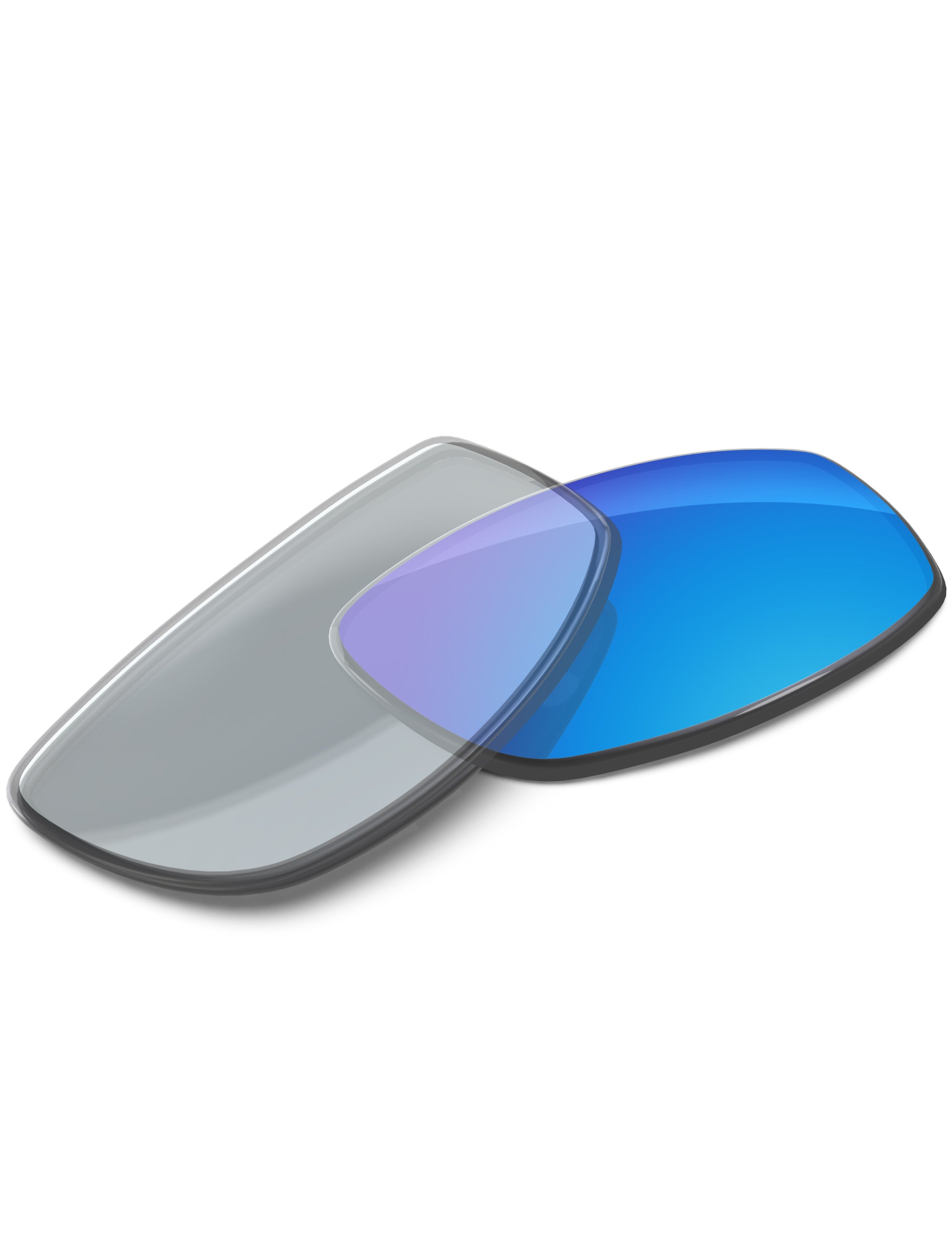 Sky Blue FlashMirror™ Photochromic-Non-Polarized