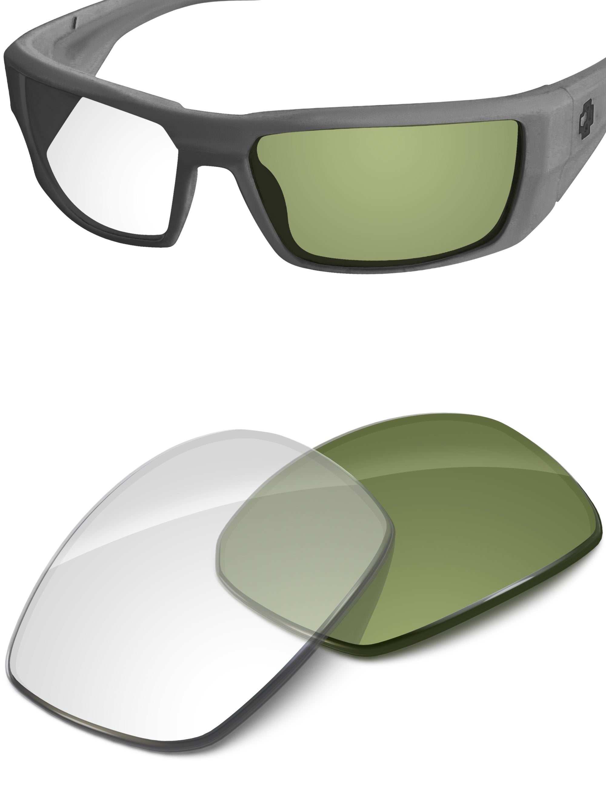 Adapt Green Photochromic Blue Light Blocking-Non-Polarized