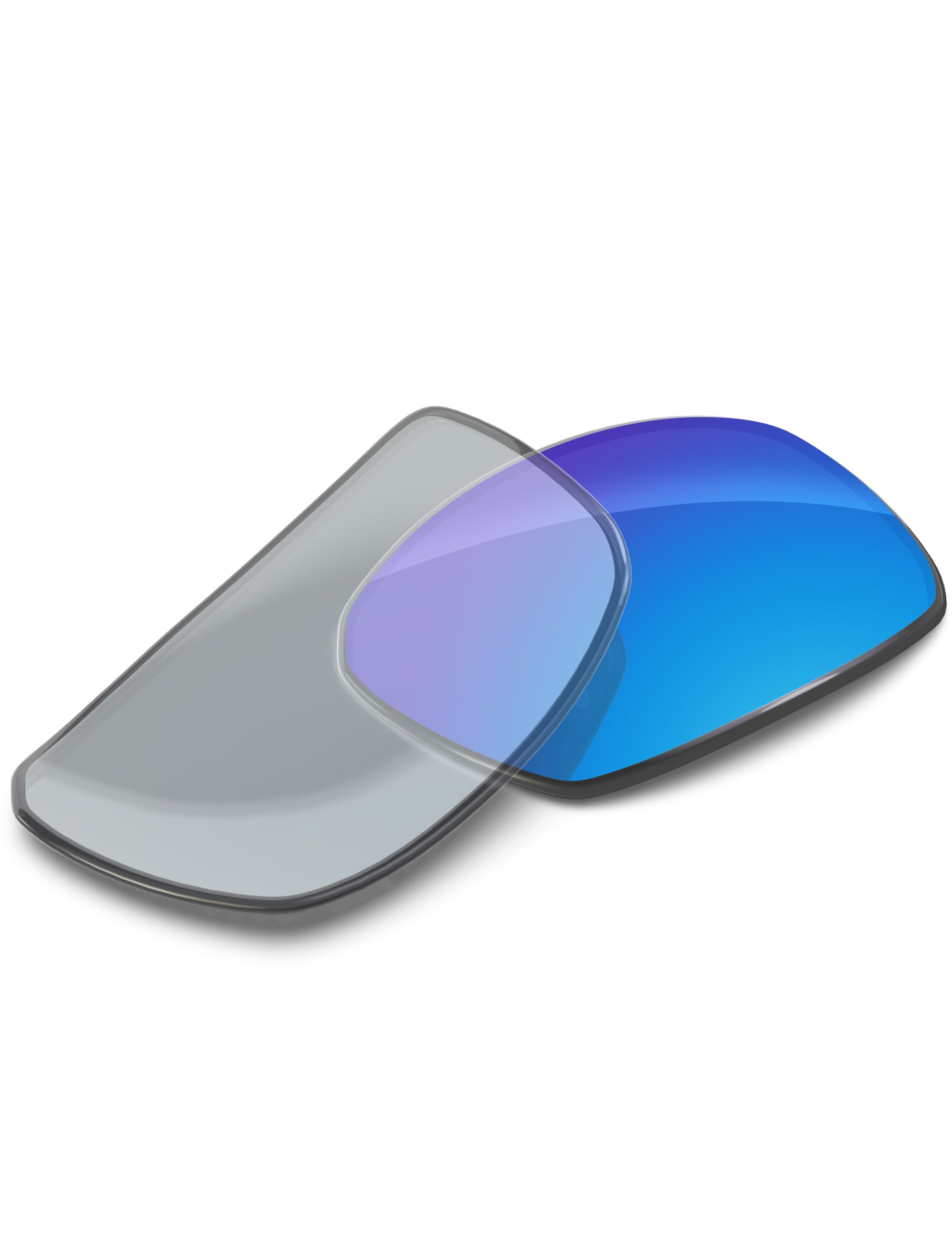 Sky Blue FlashMirror™ Photochromic-Non-Polarized