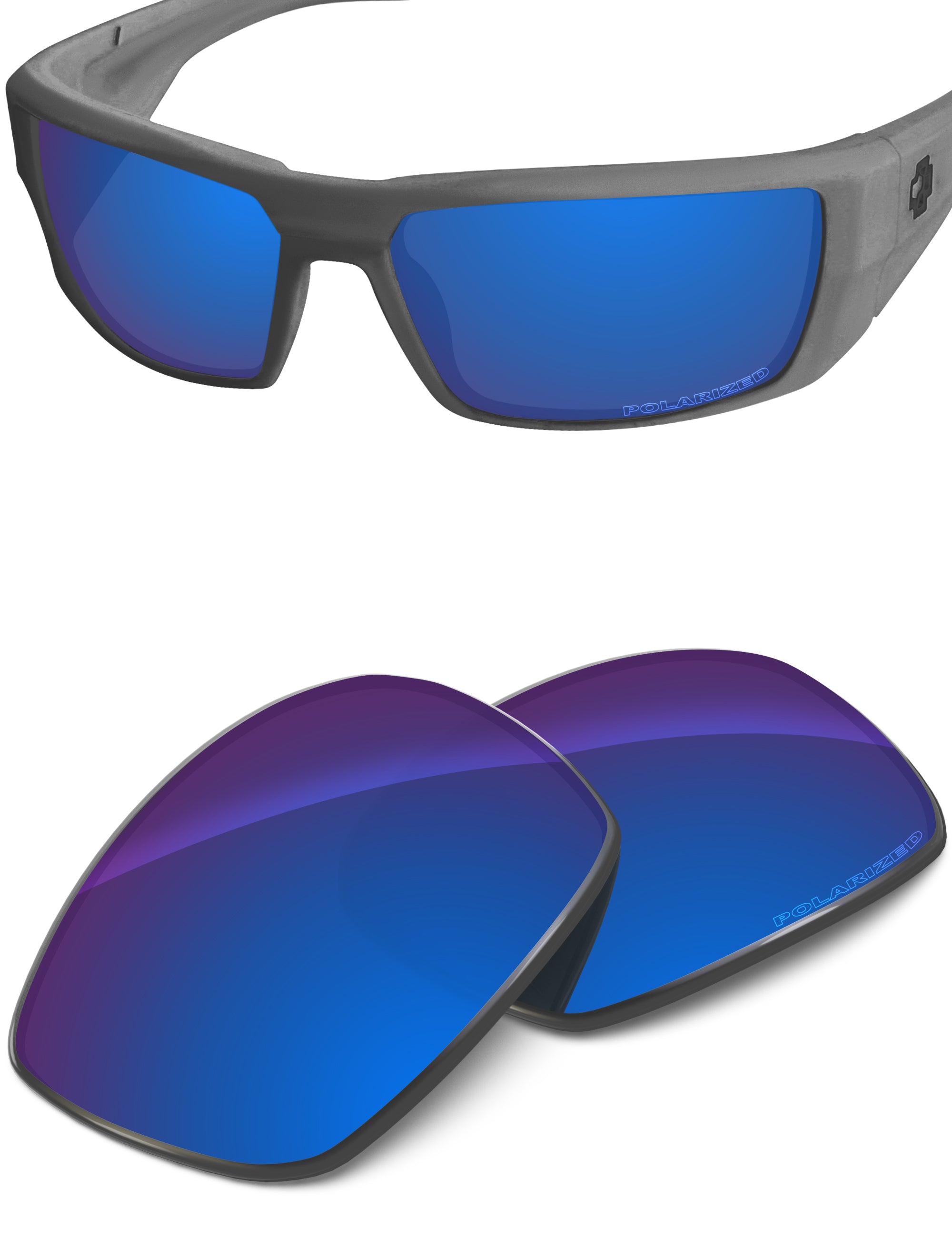 Sapphire Blue FlashMirror™-Polarized