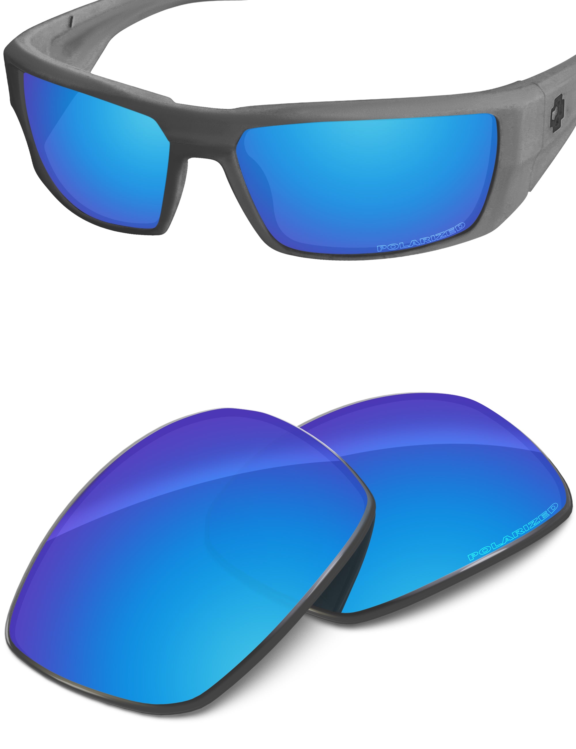 Sky Blue FlashMirror™-Polarized