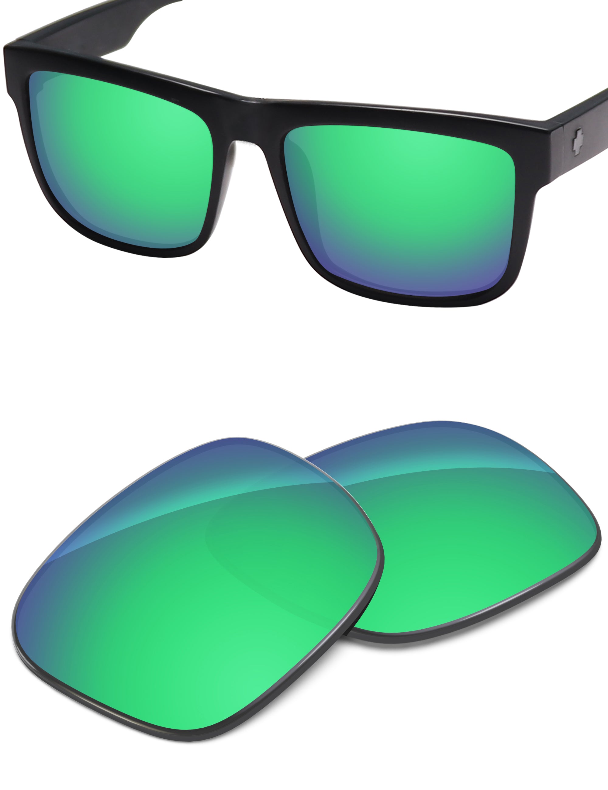 Emerald Green FlashMirror™-Non-Polarized