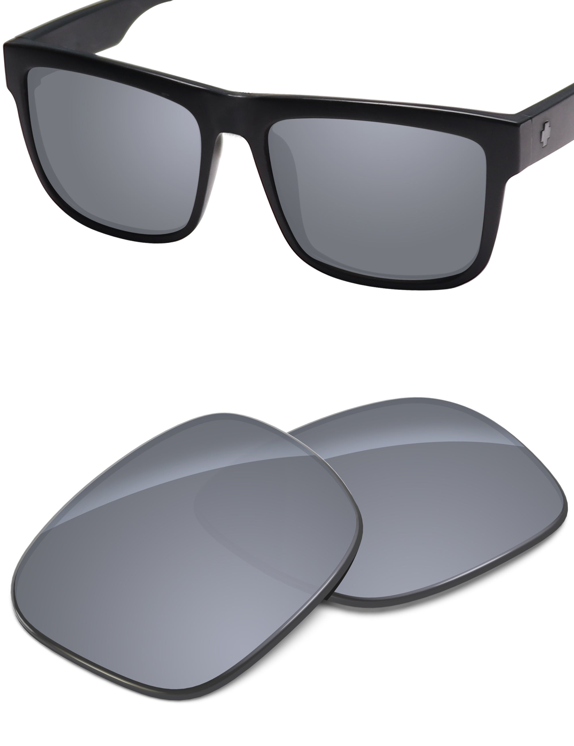 Silver Metallic FlashMirror™-Non-Polarized