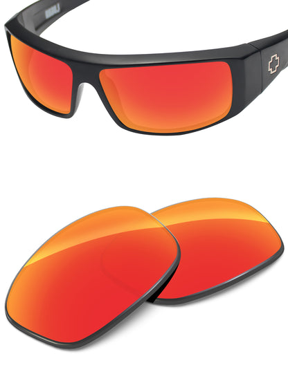 Fire Red FlashMirror™-Non-Polarized