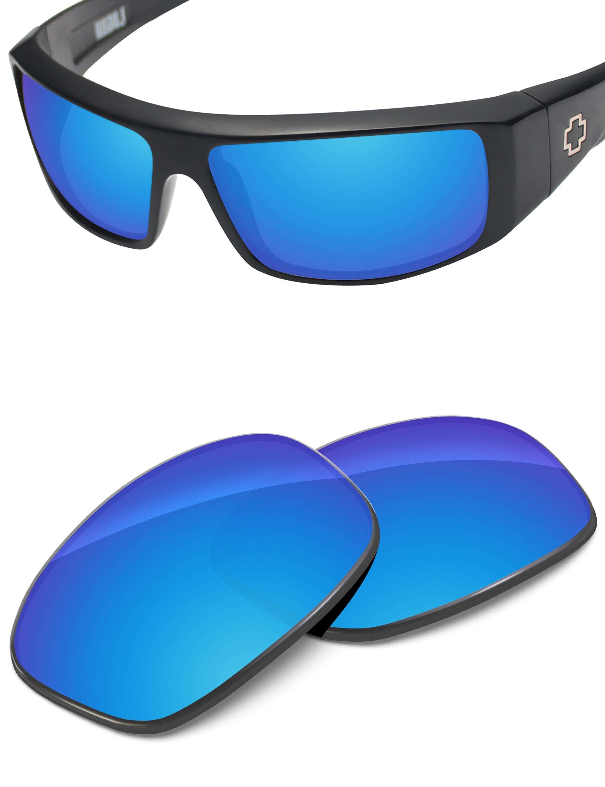 Sky Blue FlashMirror™-Non-Polarized
