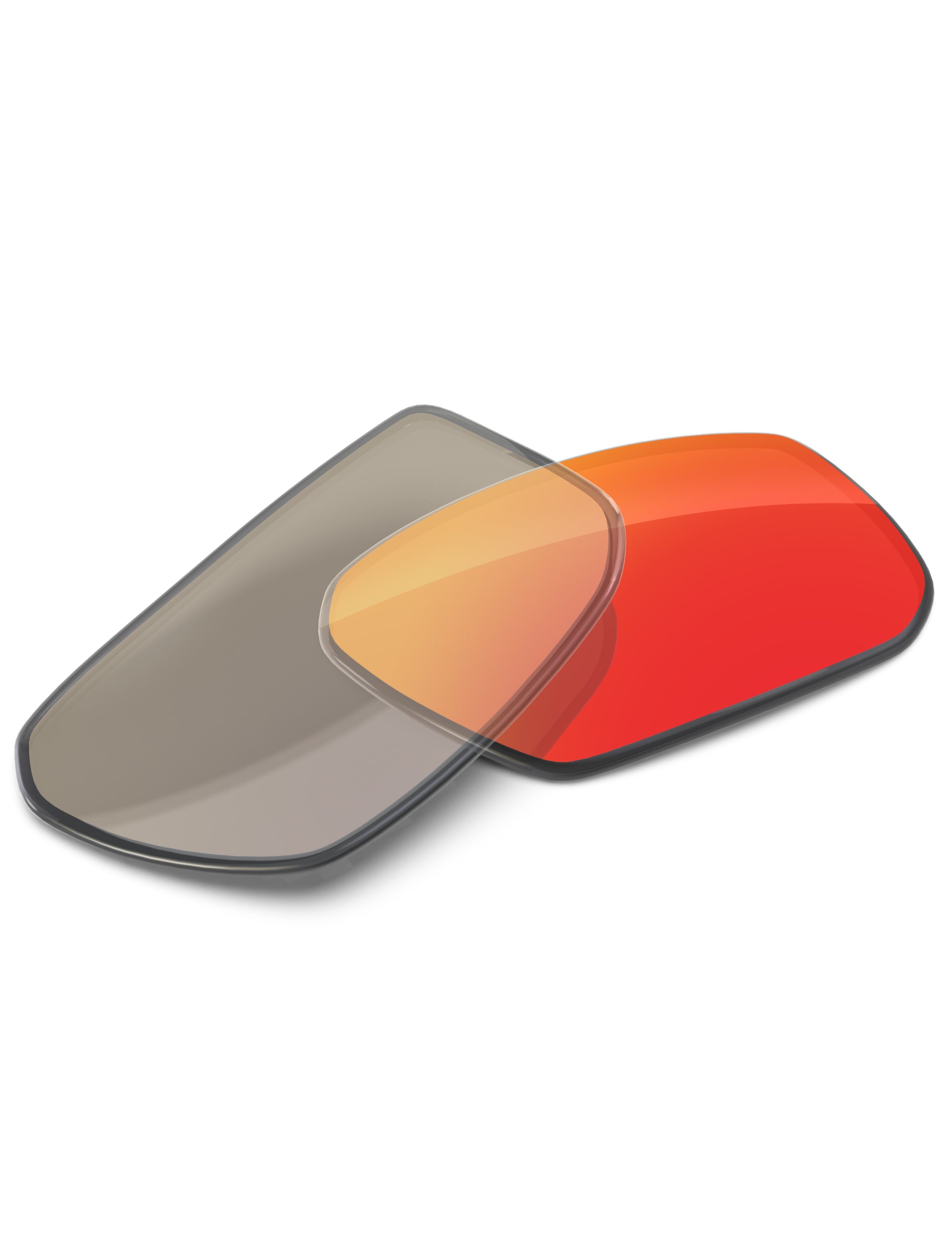 Fire Red FlashMirror™ Photochromic-Non-Polarized