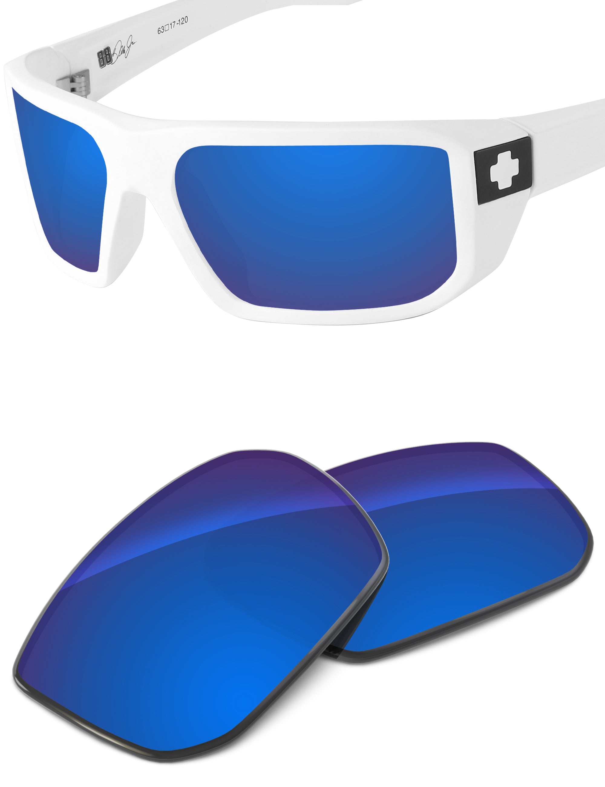 Sapphire Blue FlashMirror™-Non-Polarized
