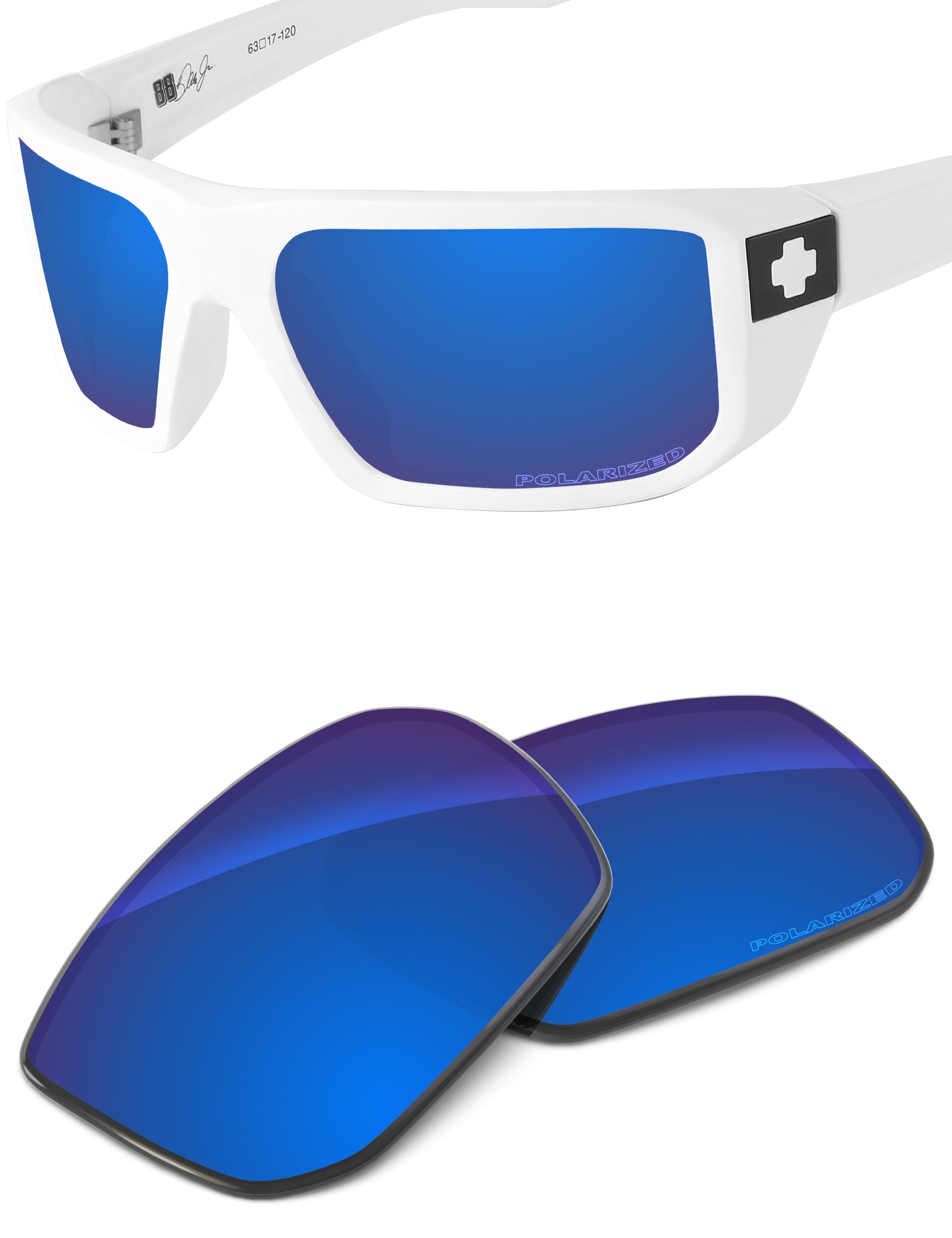 Sapphire Blue FlashMirror™-Polarized