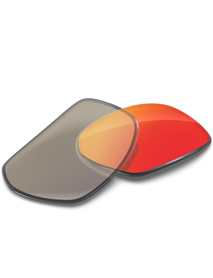 Fire Red FlashMirror™ Photochromic-Non-Polarized