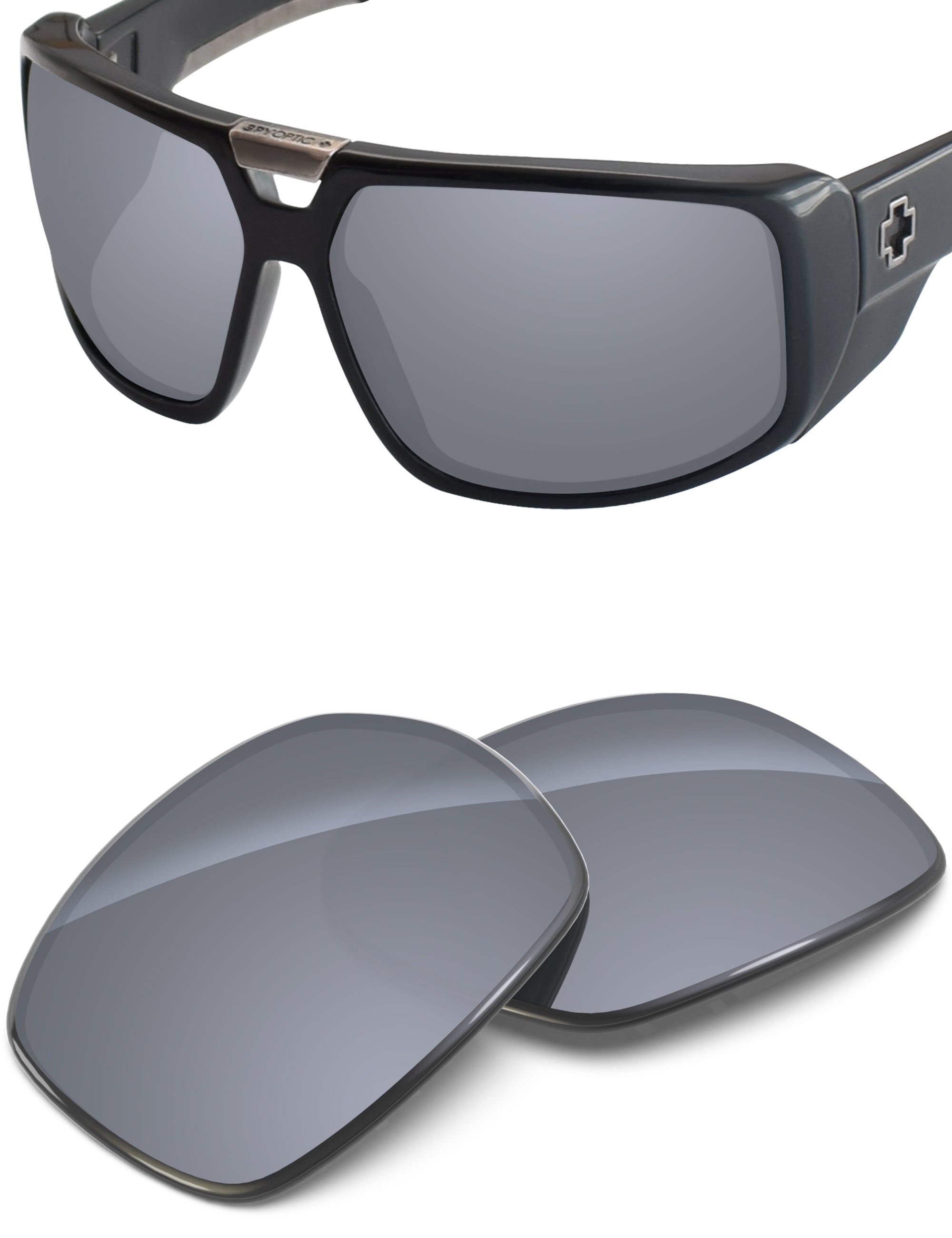 Silver Metallic FlashMirror™-Non-Polarized
