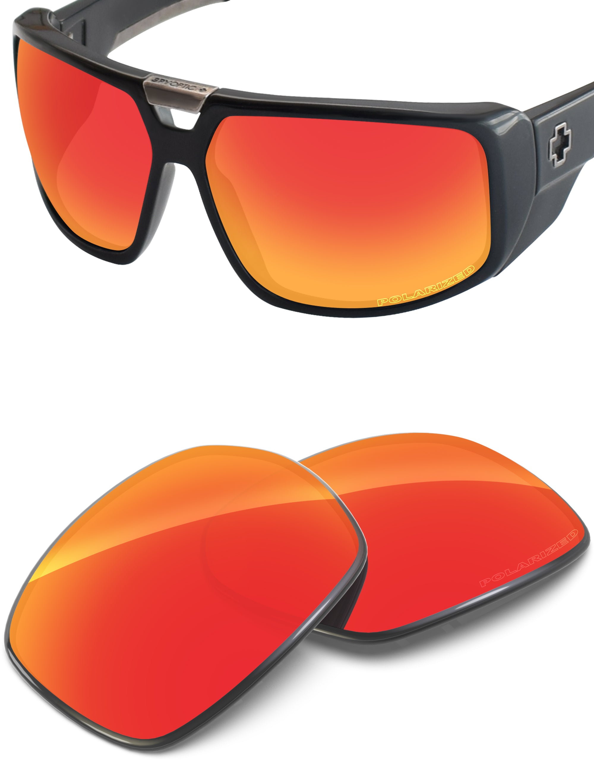 Fire Red FlashMirror™-Polarized