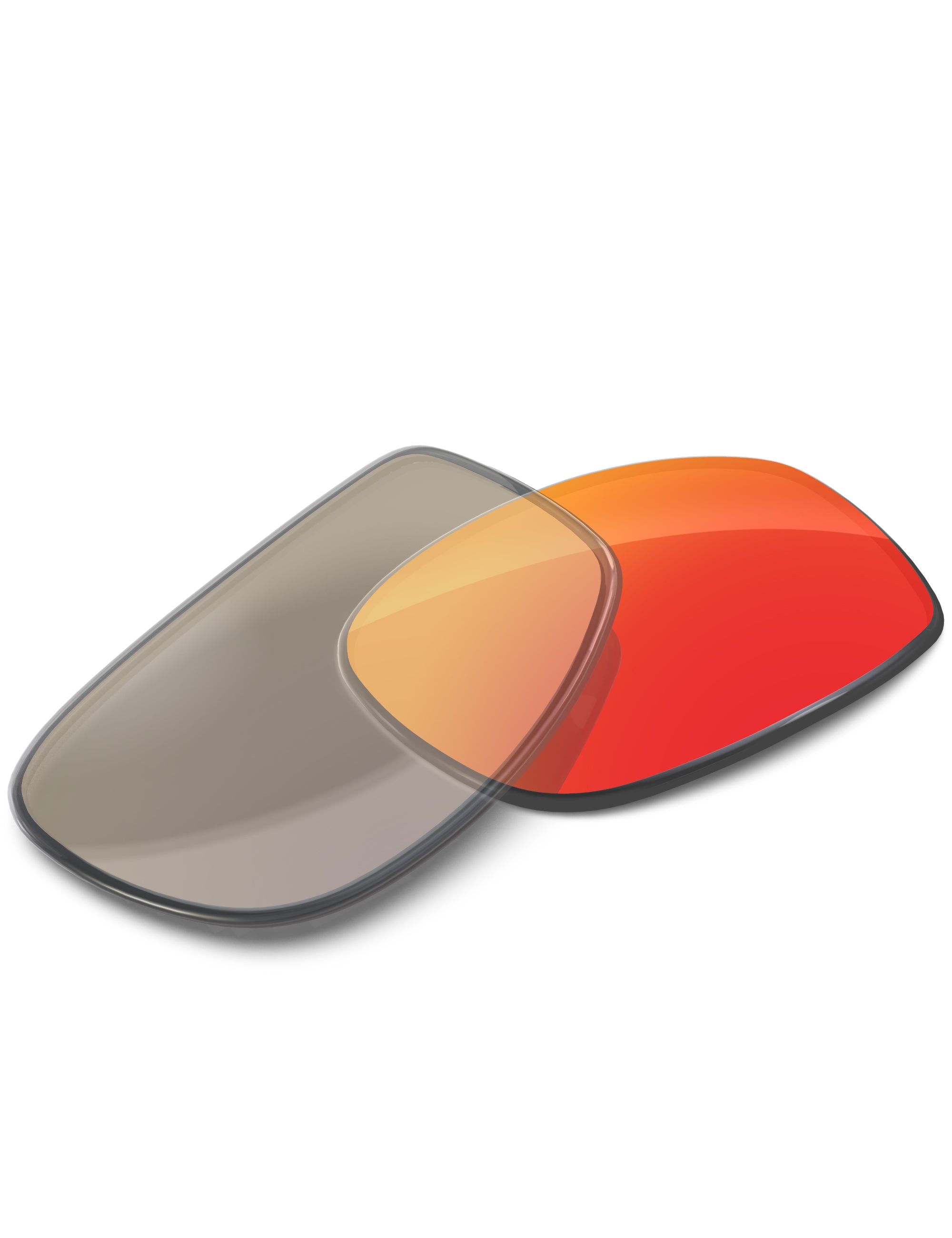 Fire Red FlashMirror™ Photochromic-Non-Polarized