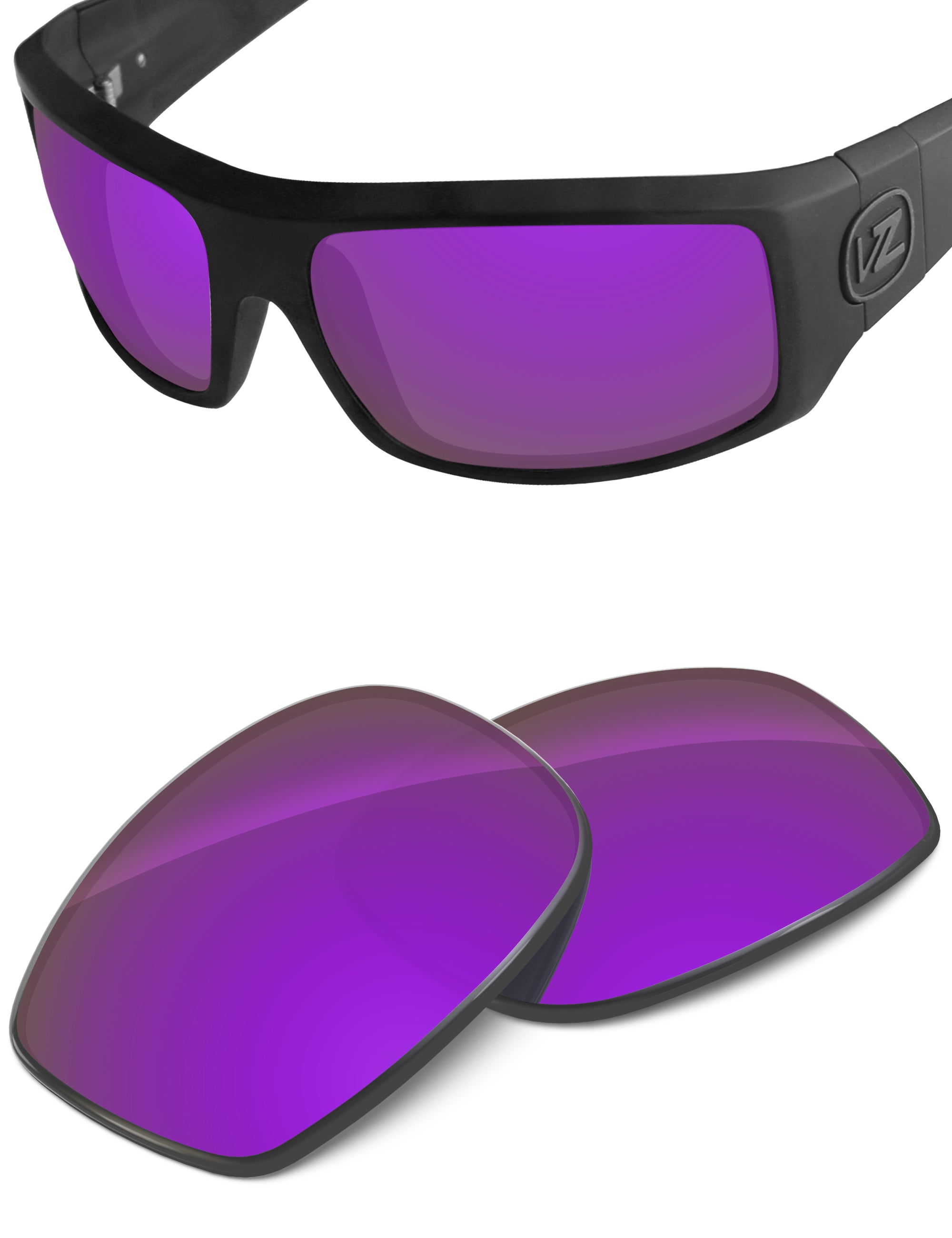 Plum Purple FlashMirror™-Non-Polarized