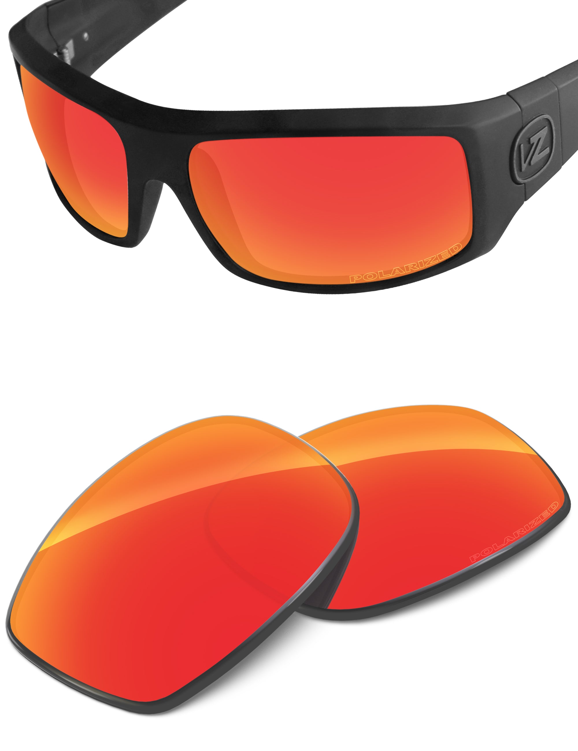 Fire Red FlashMirror™-Polarized