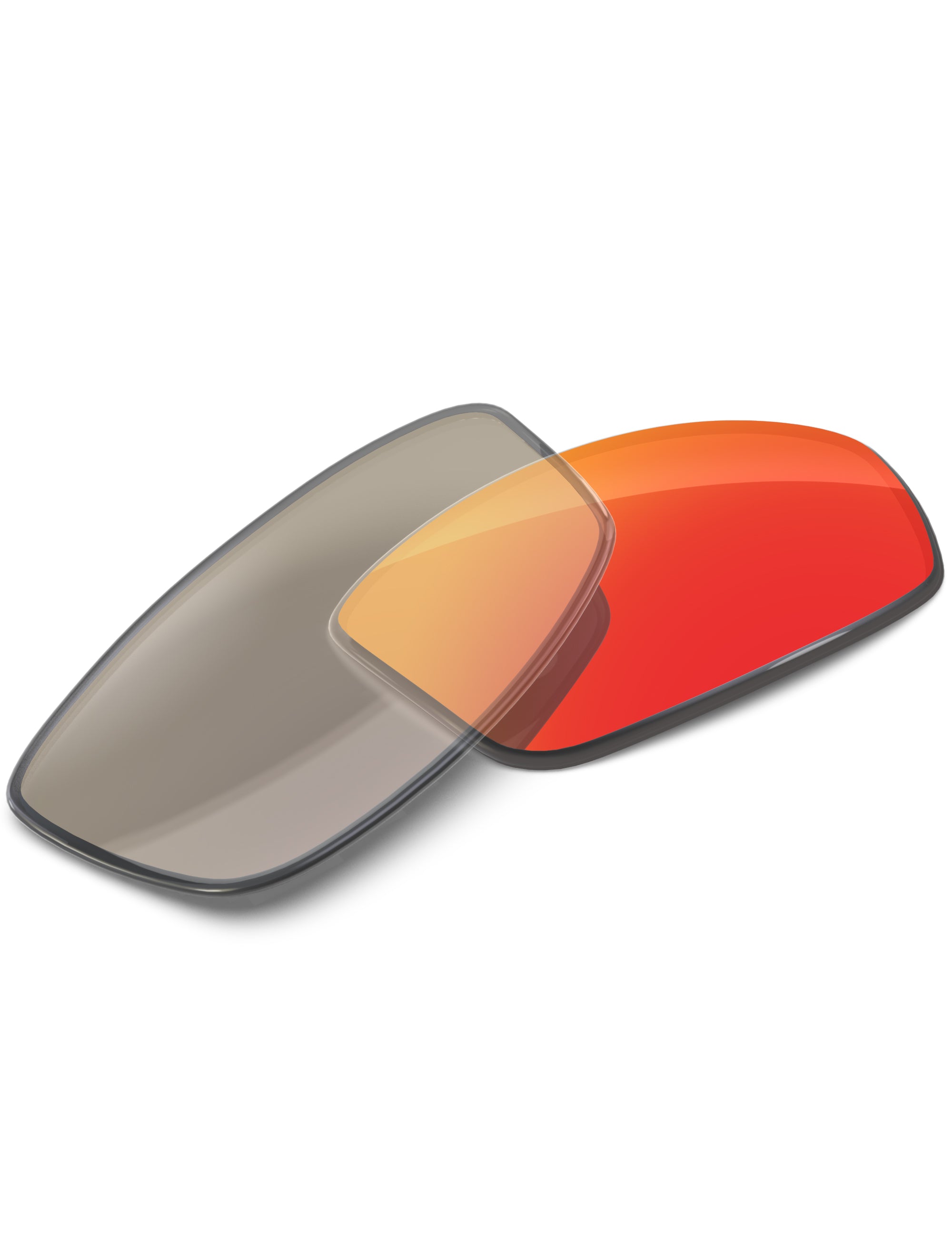 Fire Red FlashMirror™ Photochromic-Non-Polarized