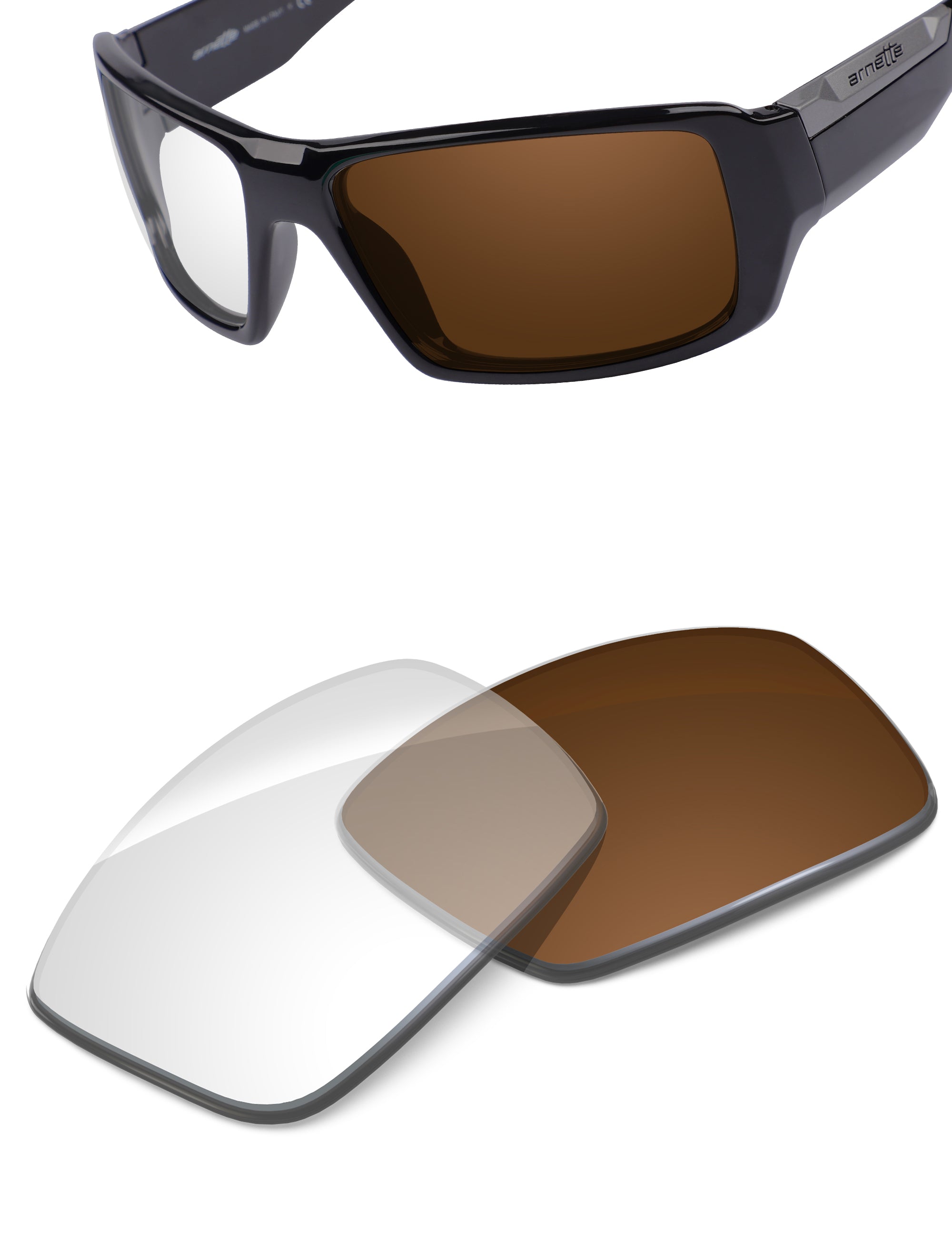 Adapt Brown Photochromic-Non-Polarized