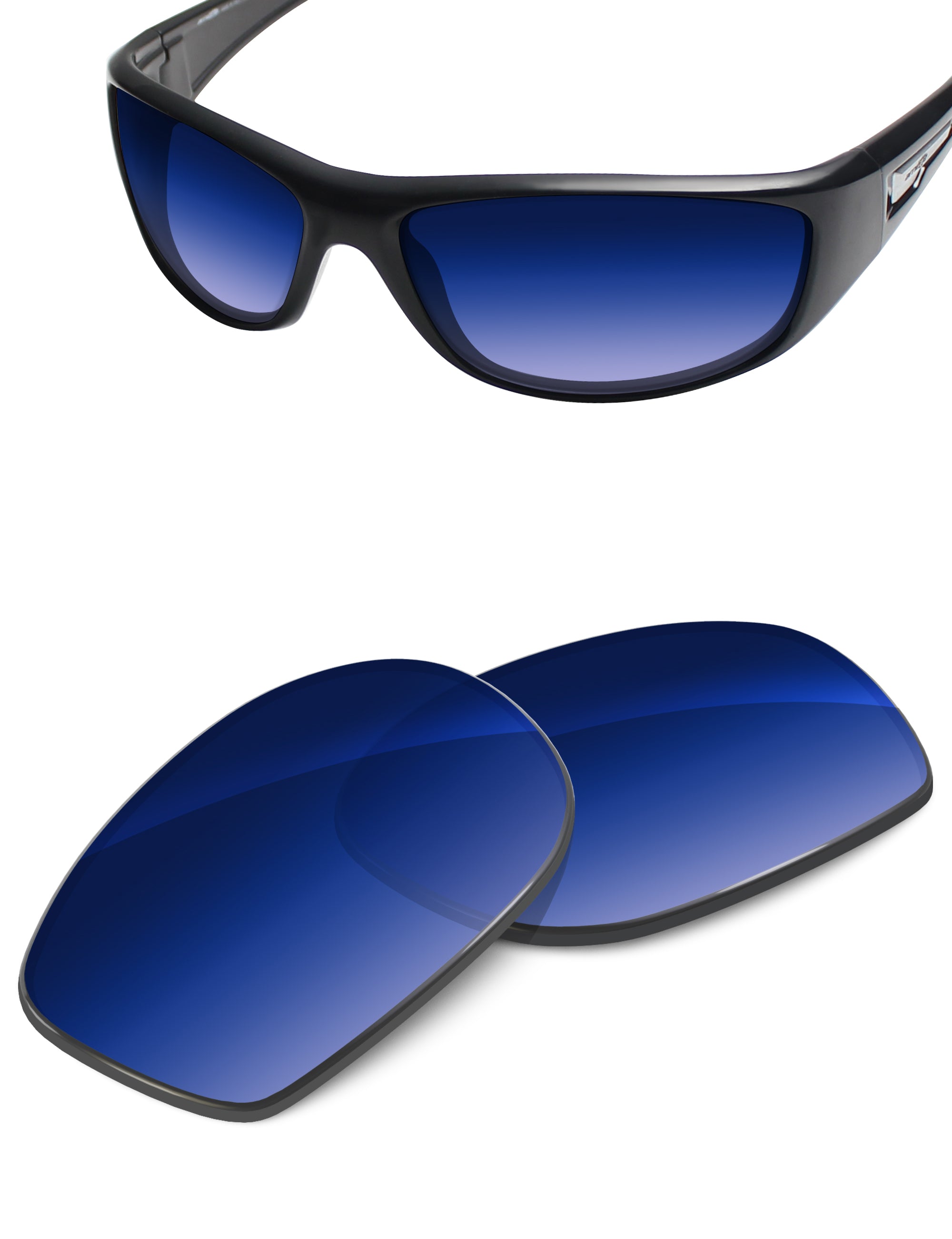 Aqua Blue Gradient-Non-Polarized