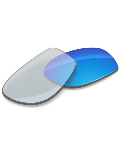 Sky Blue FlashMirror™ Photochromic-Non-Polarized