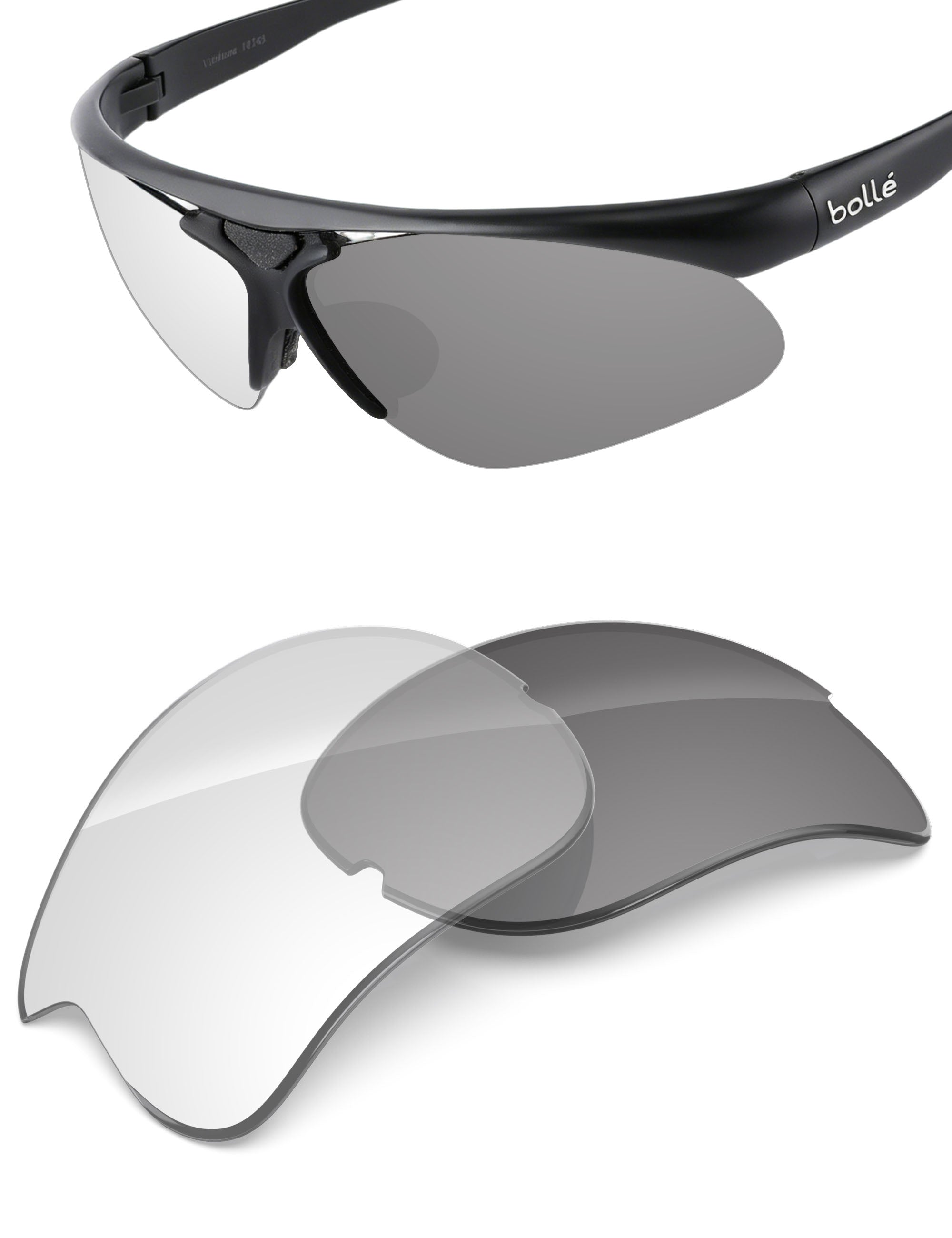 Adapt Gray Photochromic Blue Light Blocking-Non-Polarized