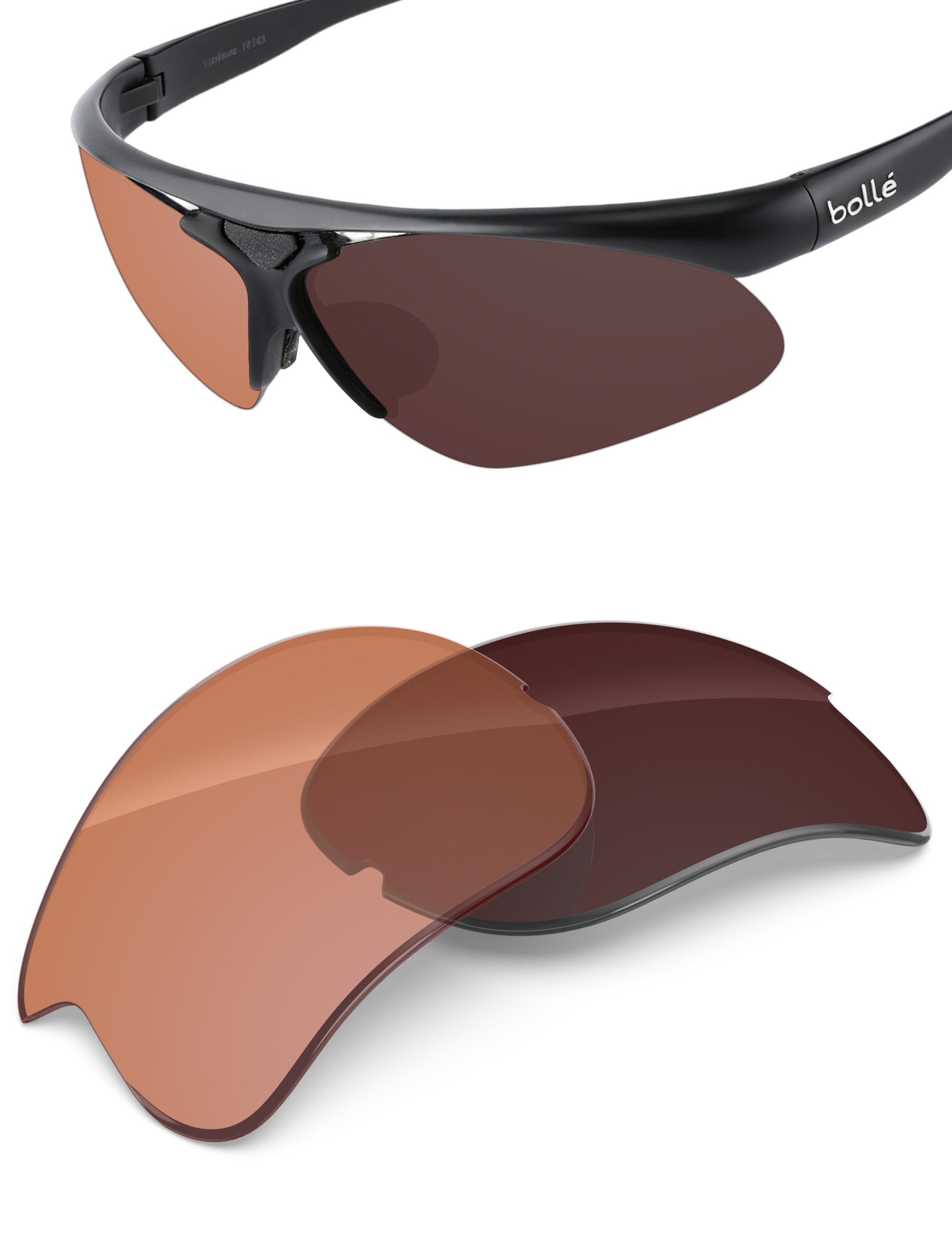 Orange Tint Photochromic-Non-Polarized