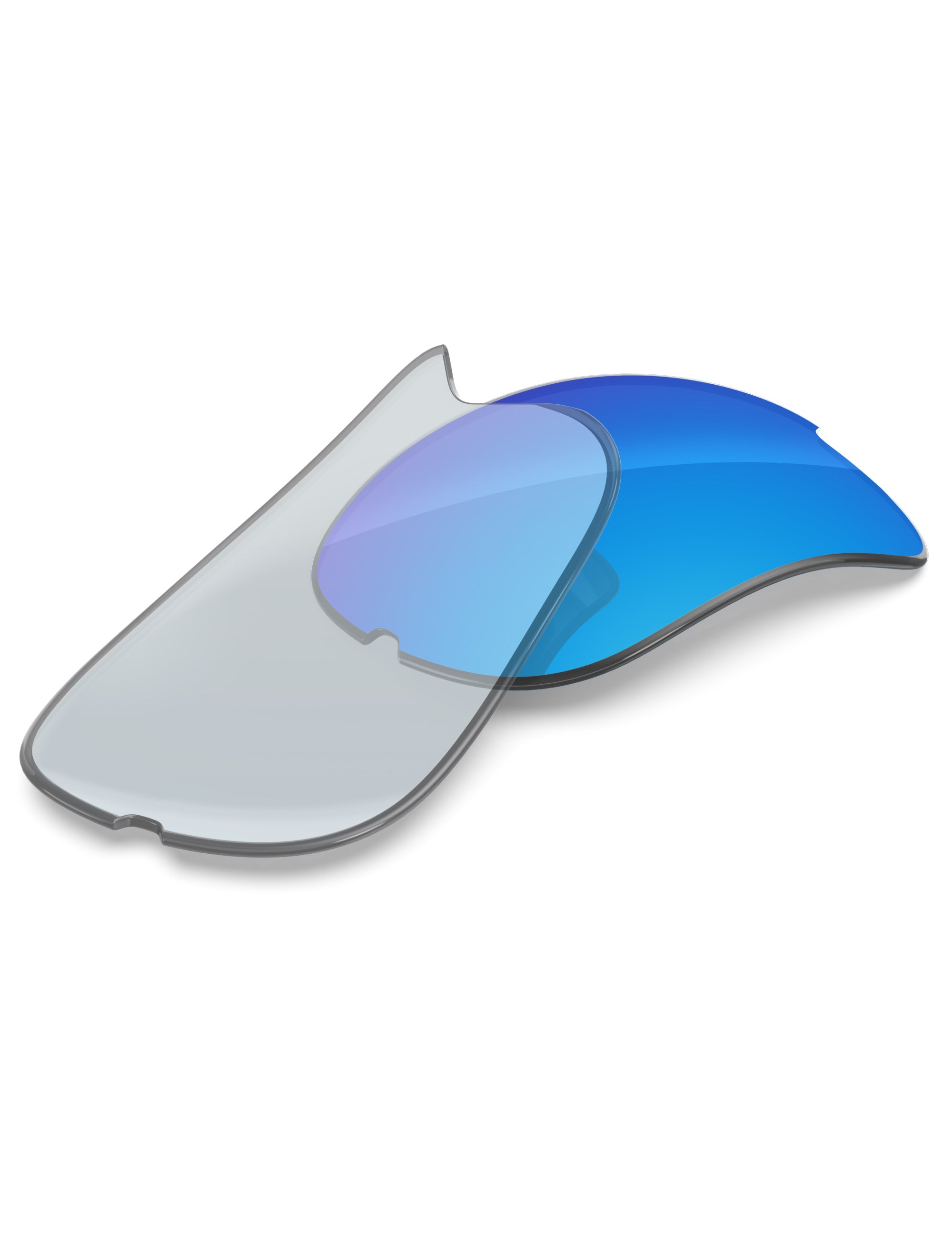 Sky Blue FlashMirror™ Photochromic-Non-Polarized