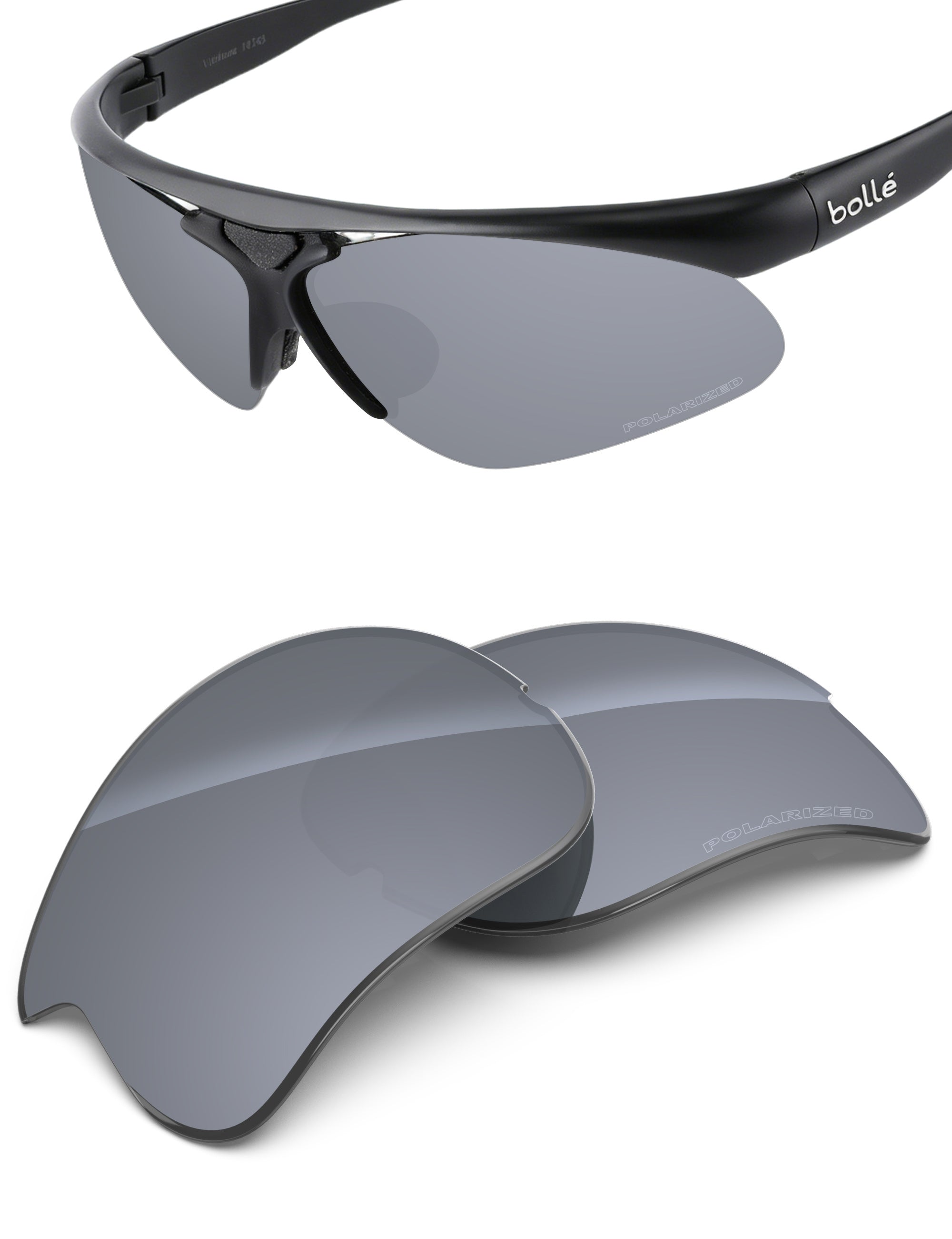 Silver Metallic FlashMirror™-Polarized