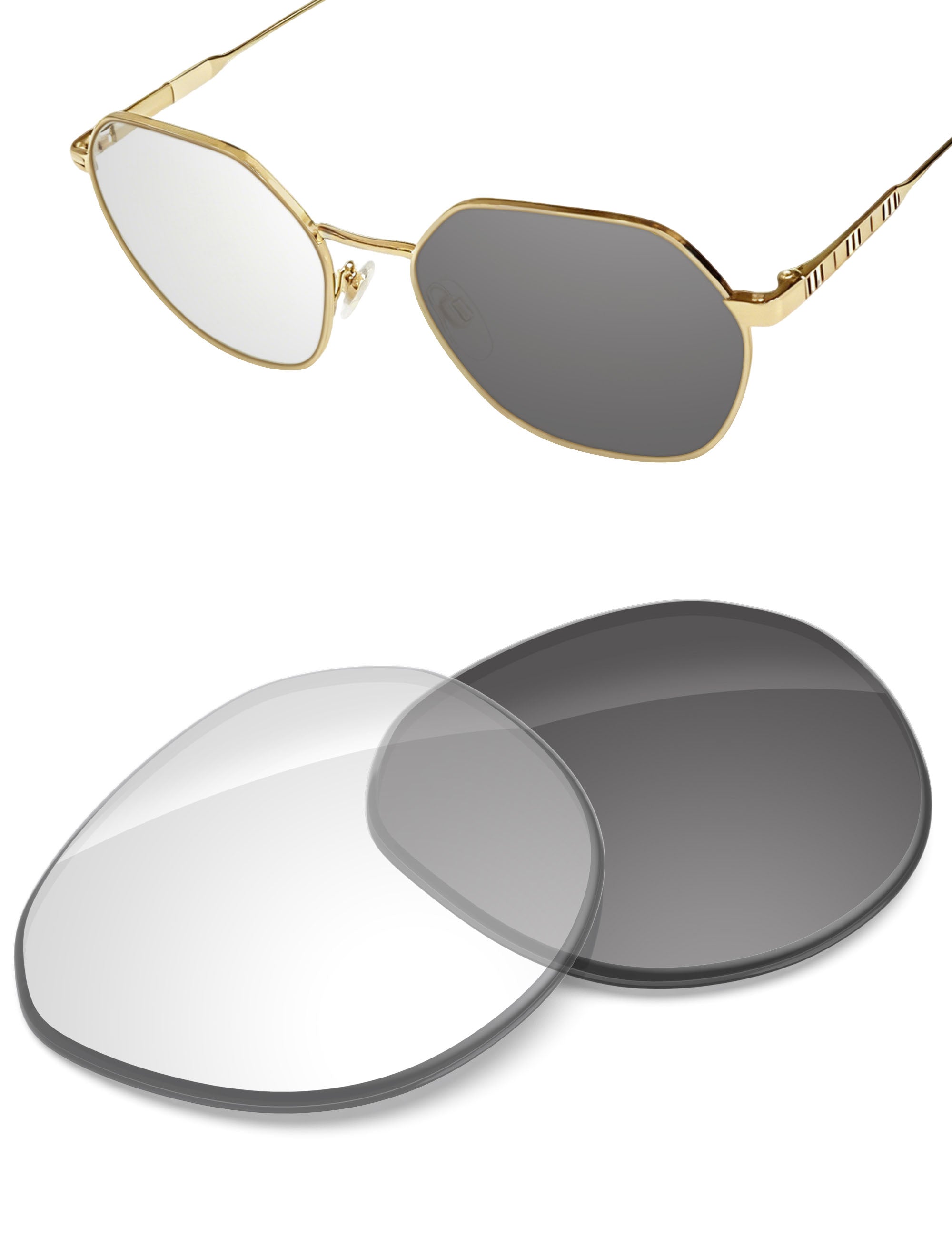 Adapt Gray Photochromic Blue Light Blocking-Non-Polarized
