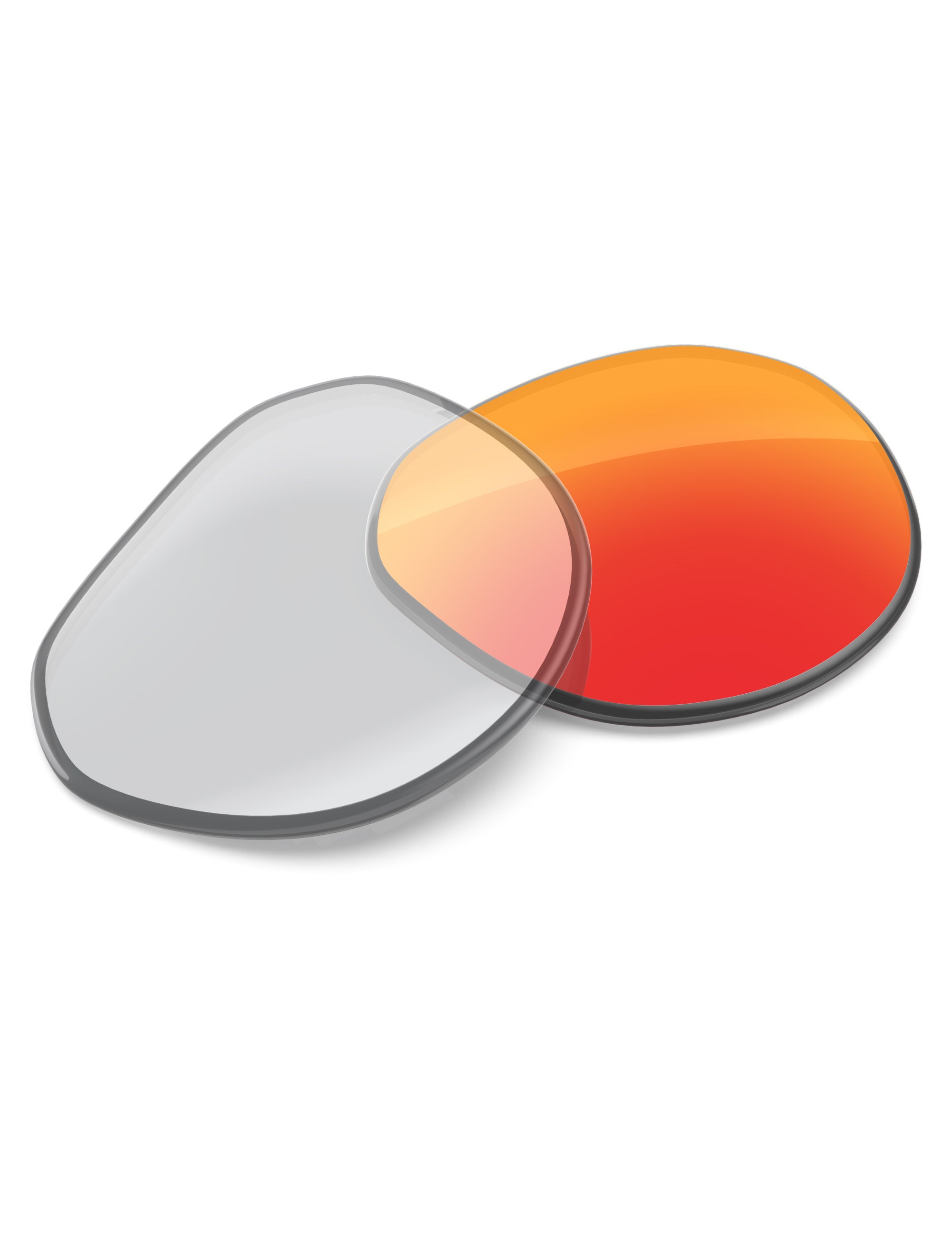 Fire Red FlashMirror™ Photochromic-Non-Polarized