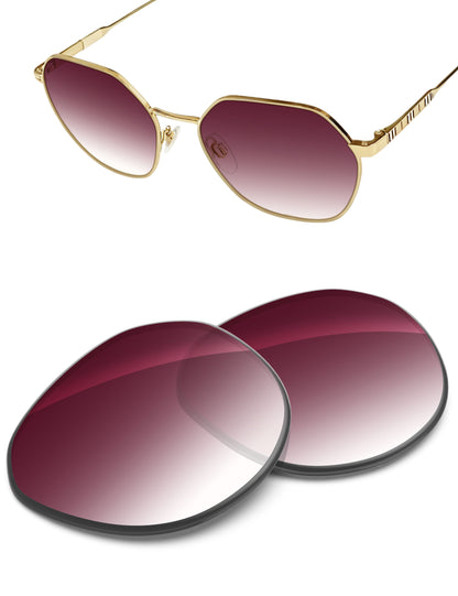 Wine Red Gradient-Non-Polarized